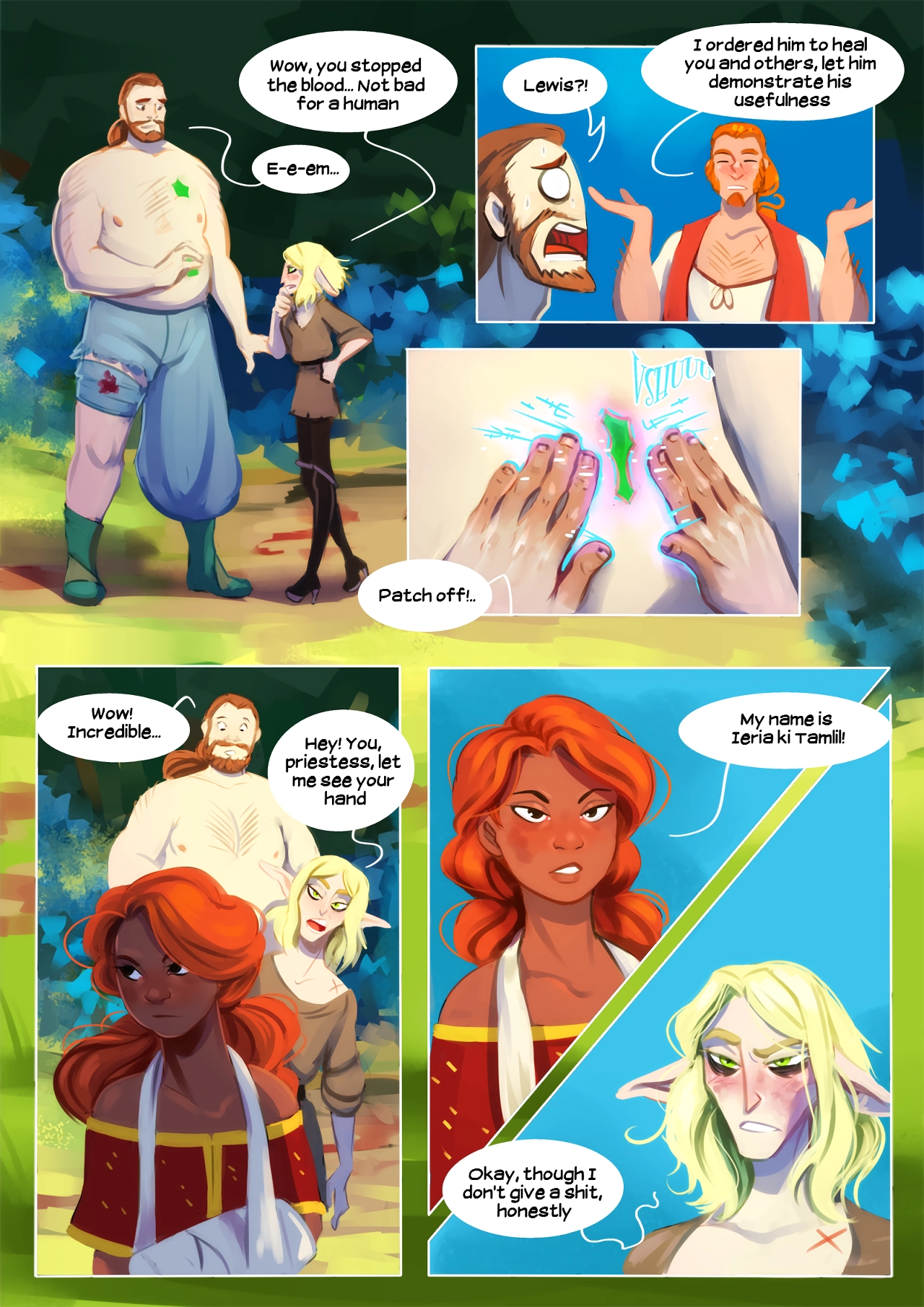 Ishaar`s children porn comic picture 187