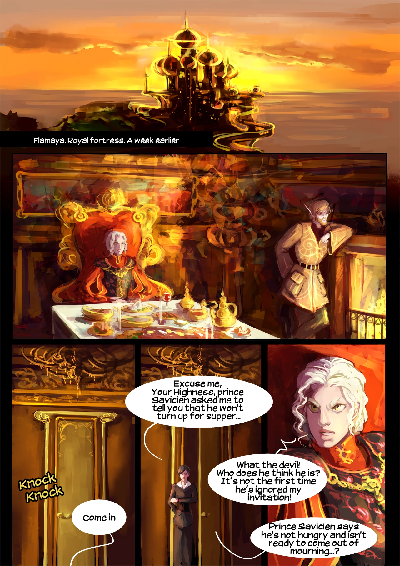 Ishaar`s children porn comic picture 19