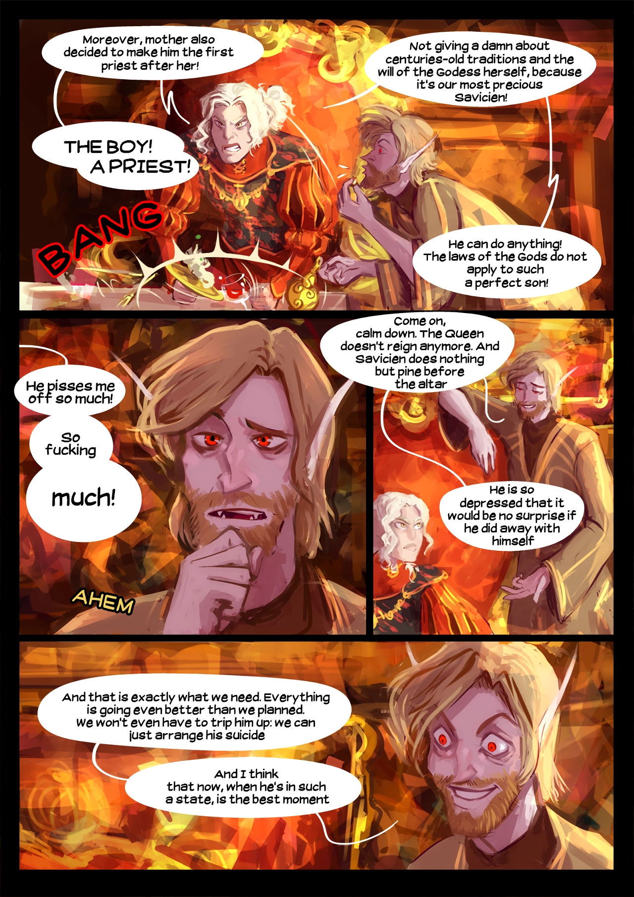 Ishaar`s children porn comic picture 21