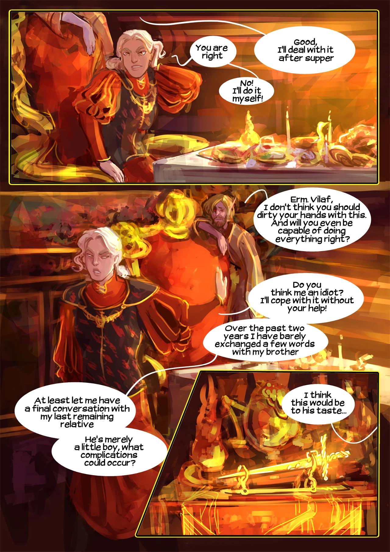 Ishaar`s children porn comic picture 22