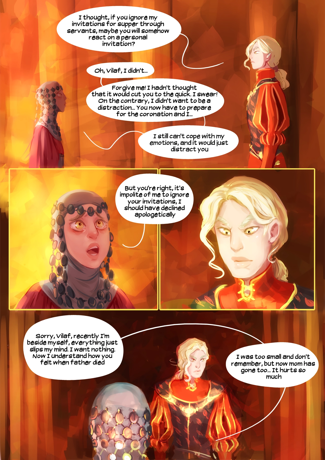 Ishaar`s children porn comic picture 26