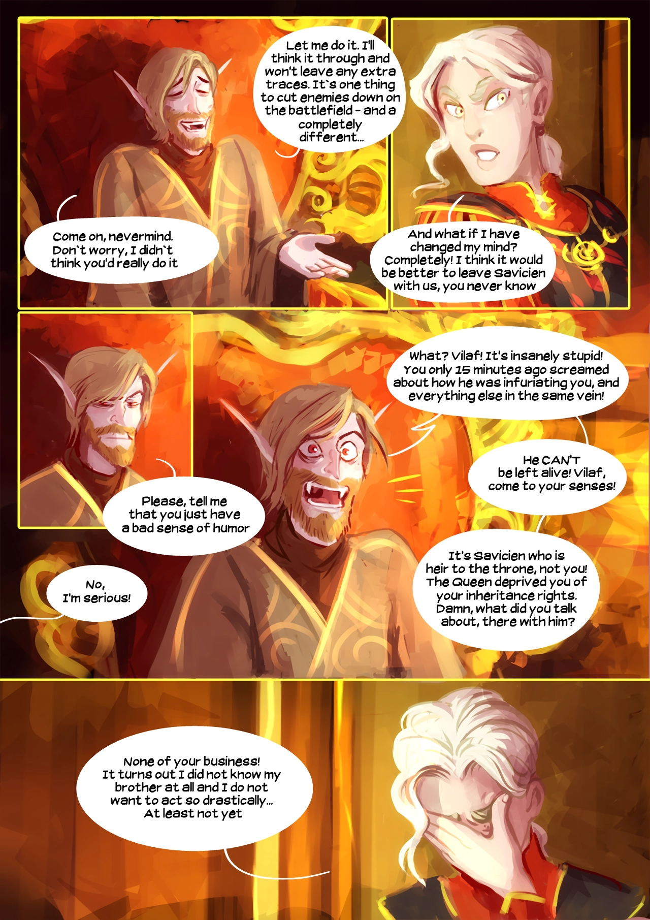 Ishaar`s children porn comic picture 29