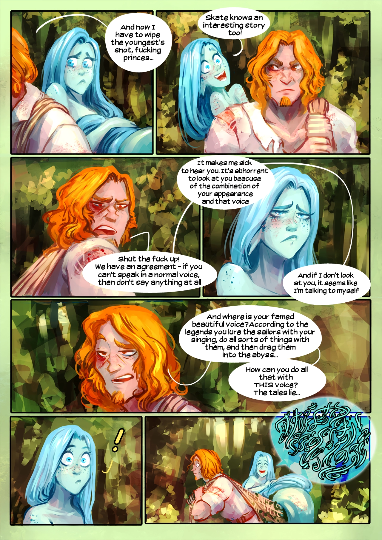 Ishaar`s children porn comic picture 35