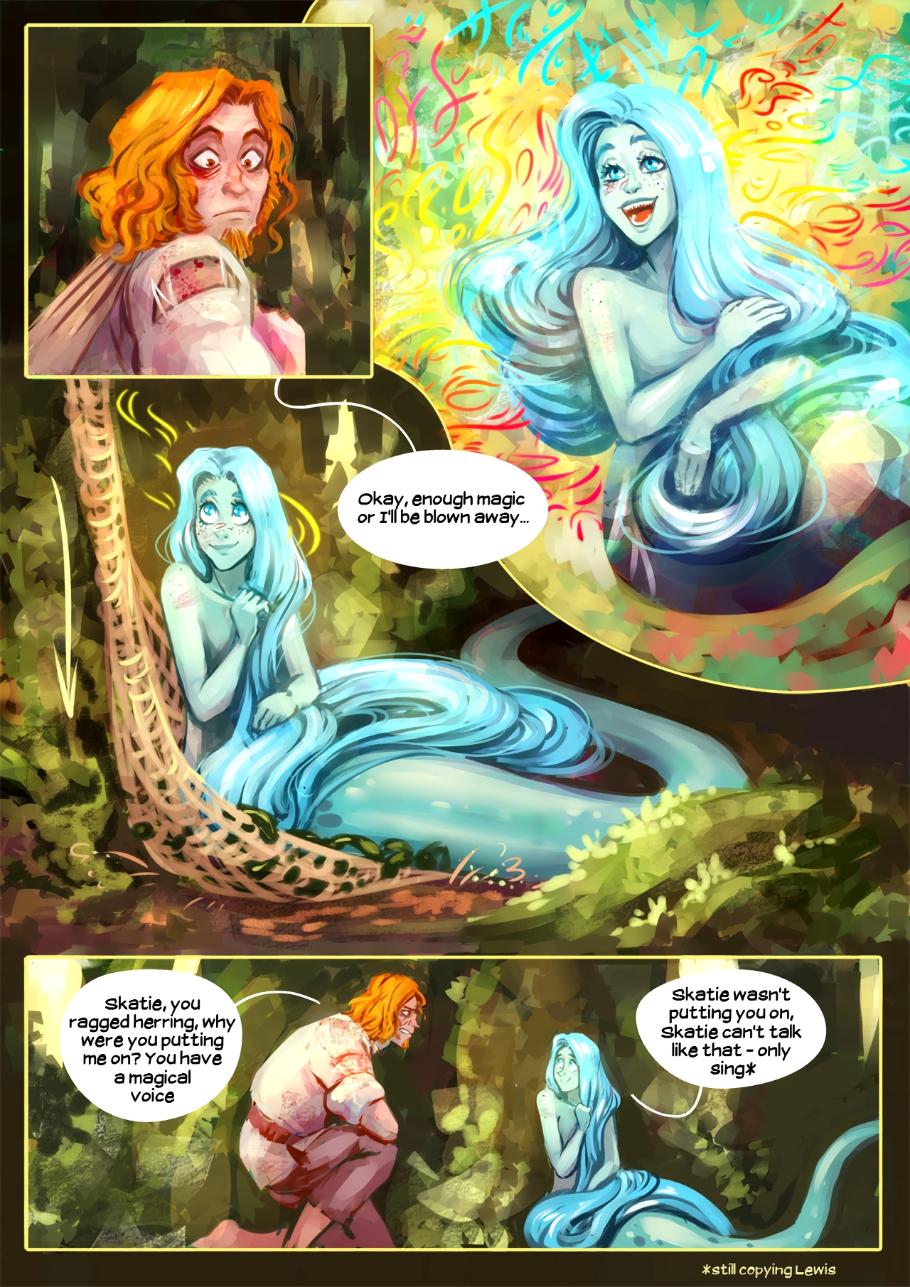 Ishaar`s children porn comic picture 36