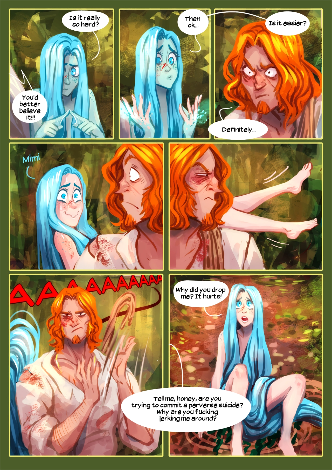 Ishaar`s children porn comic picture 40