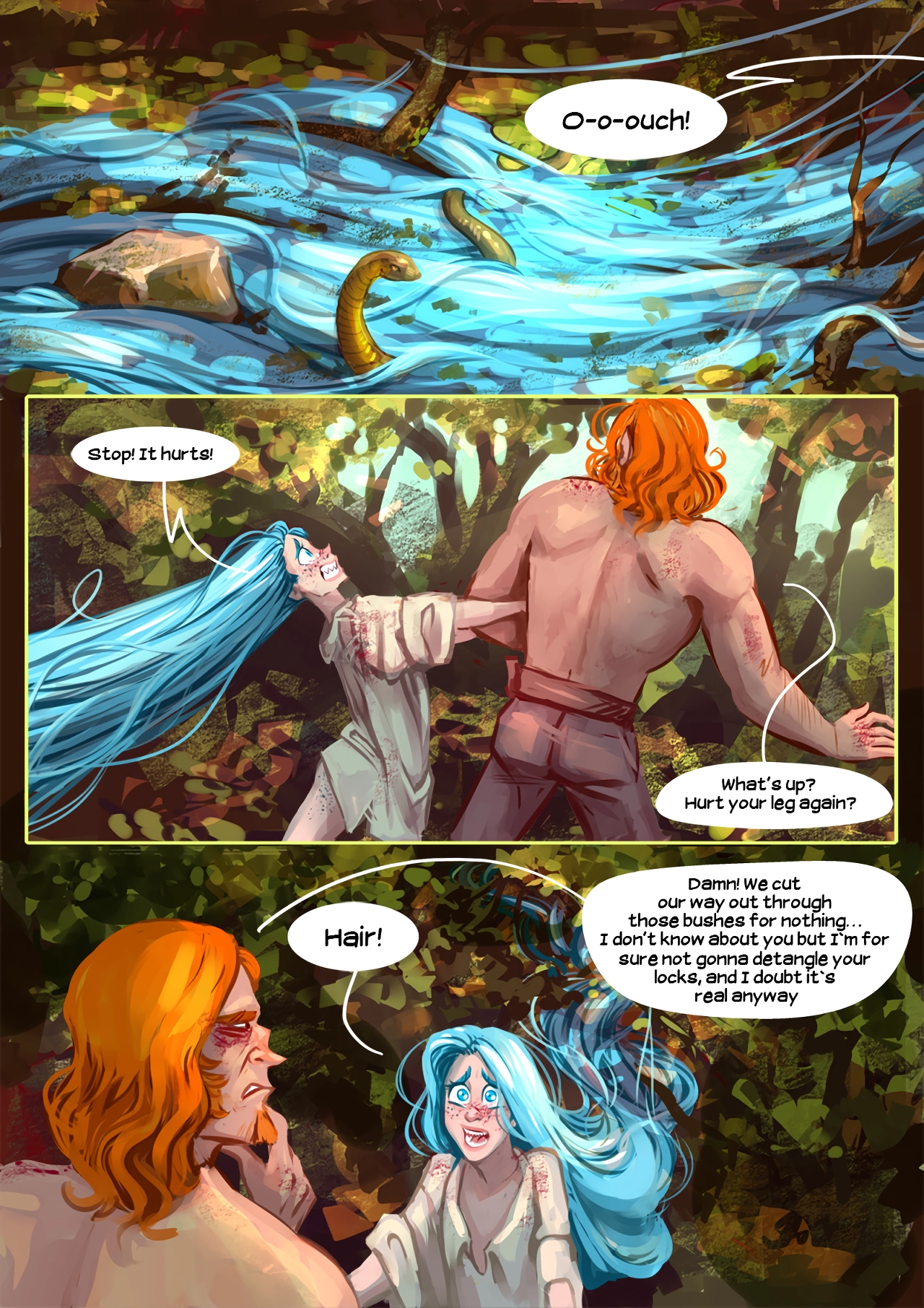 Ishaar`s children porn comic picture 46