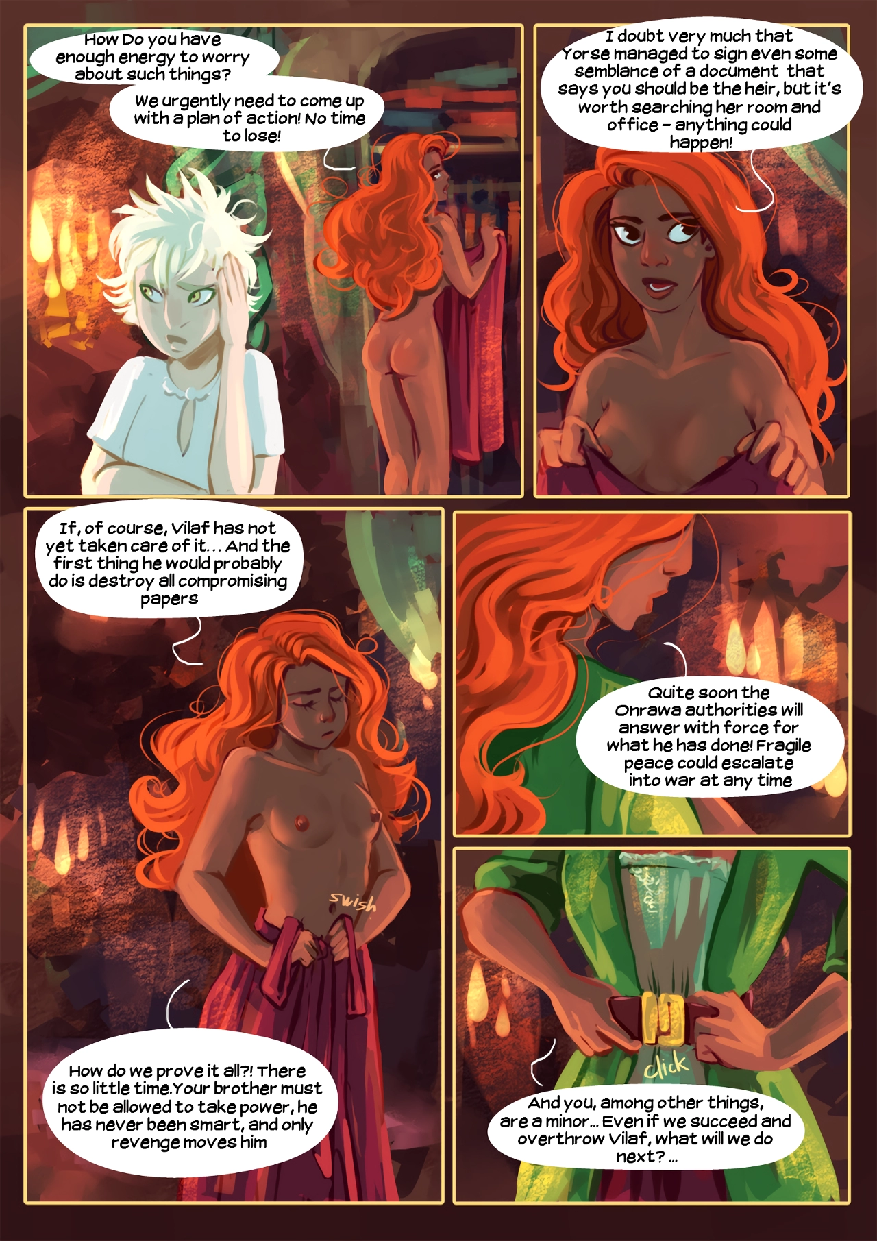 Ishaar`s children porn comic picture 58