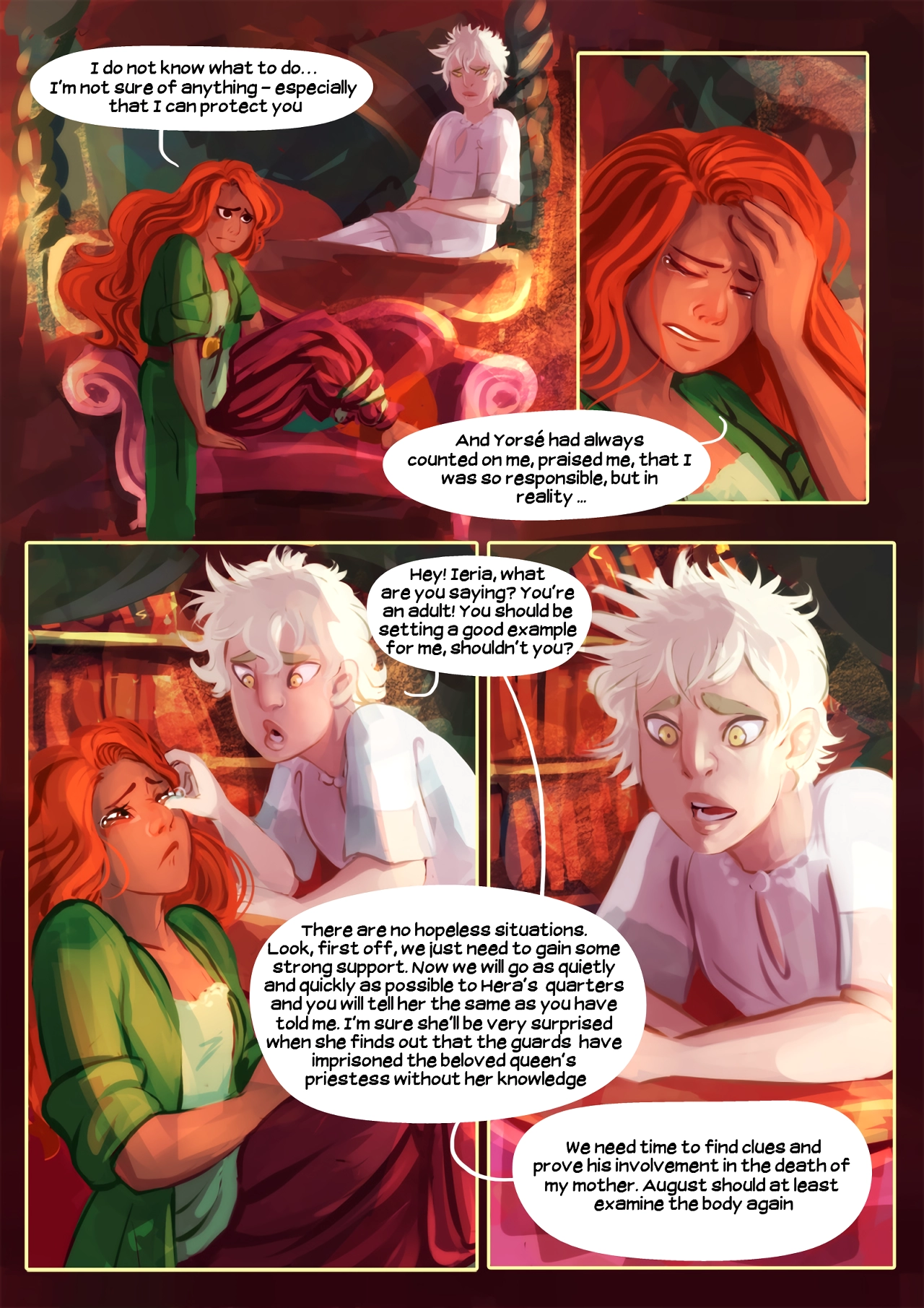 Ishaar`s children porn comic picture 59