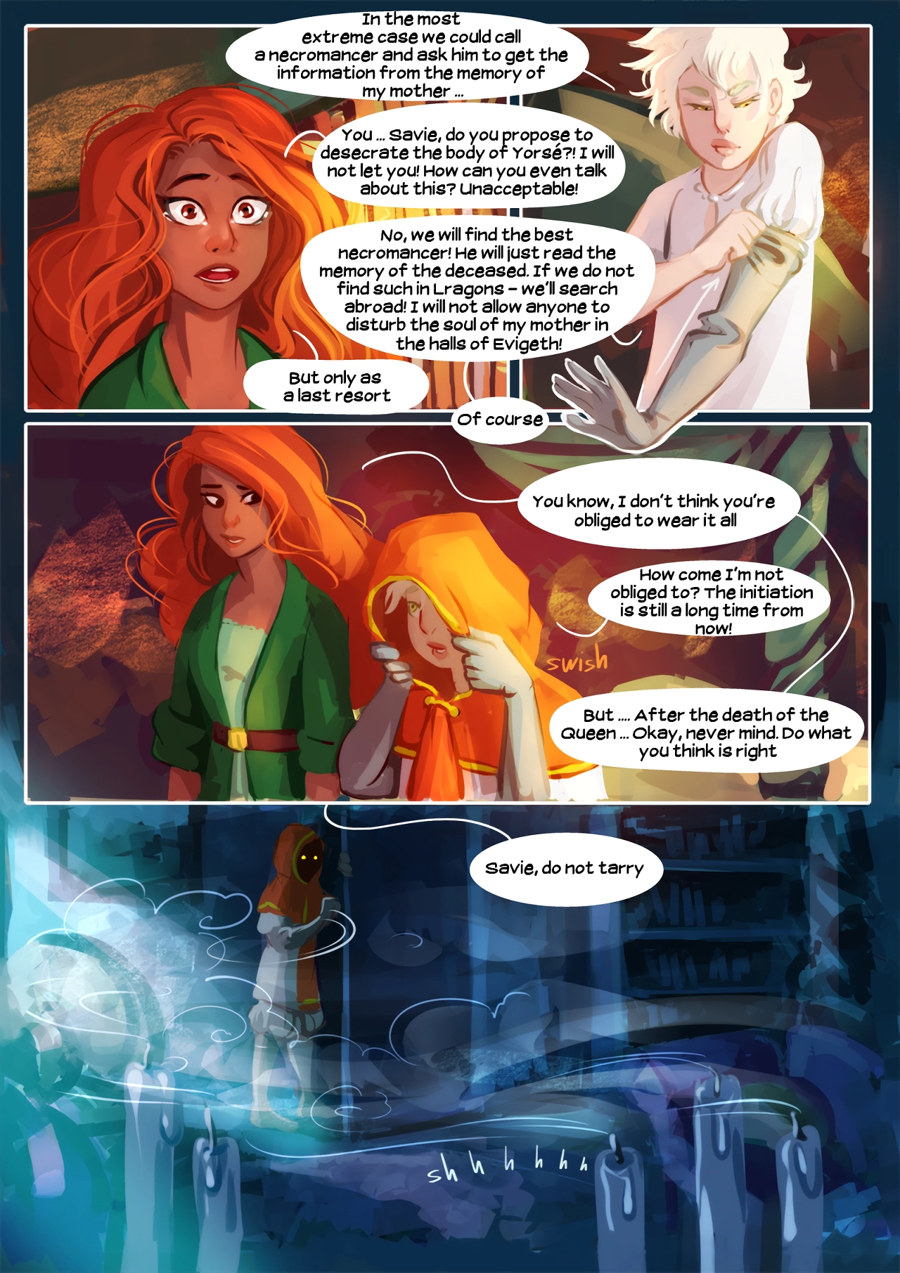 Ishaar`s children porn comic picture 60