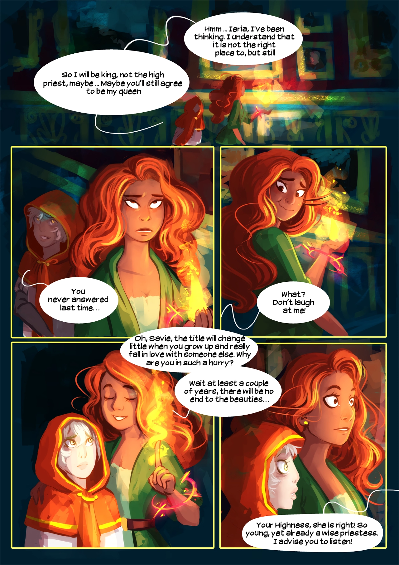 Ishaar`s children porn comic picture 61