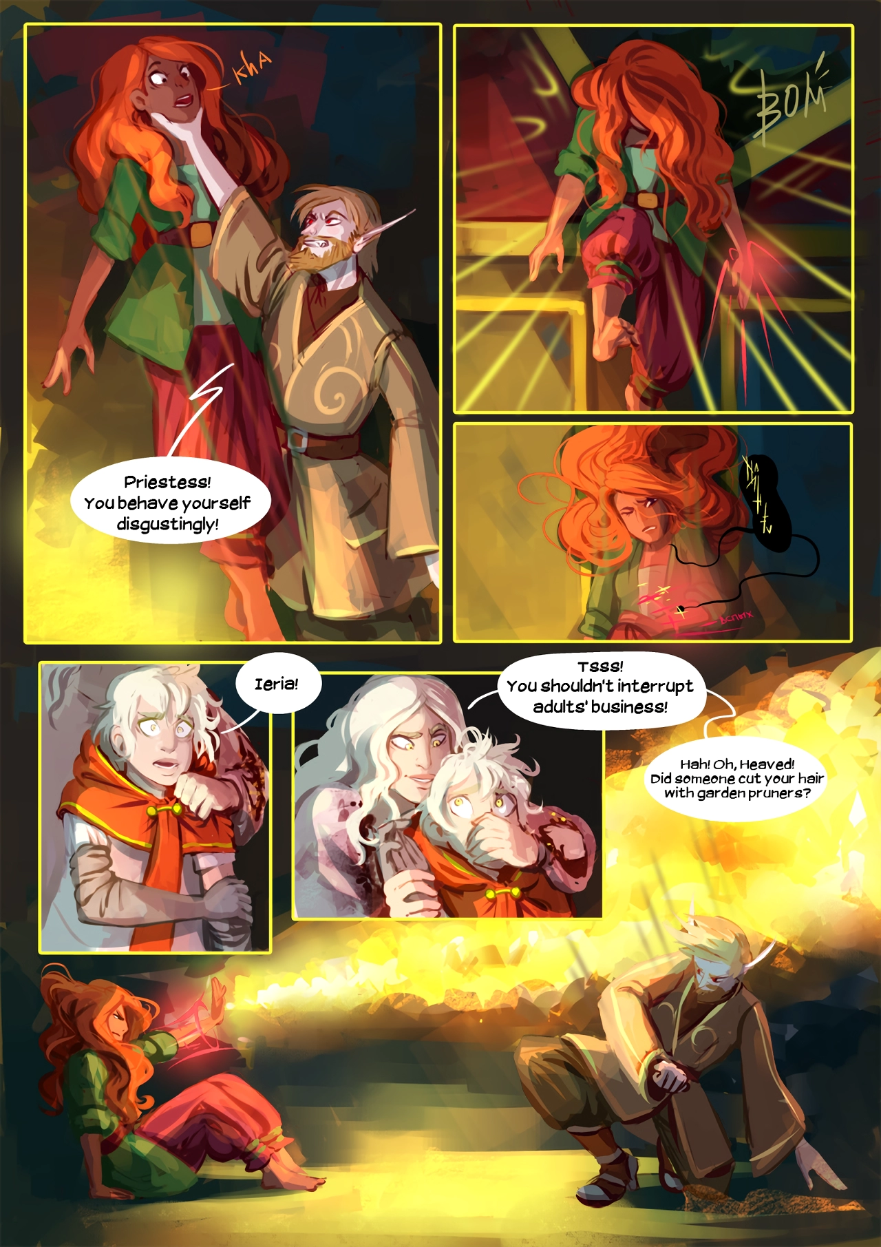 Ishaar`s children porn comic picture 65