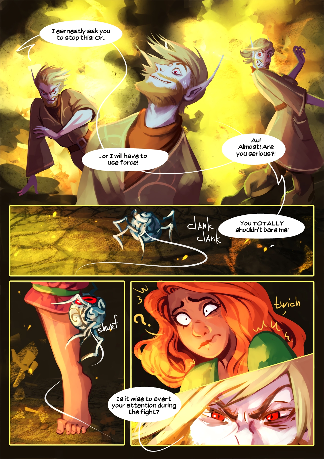 Ishaar`s children porn comic picture 66