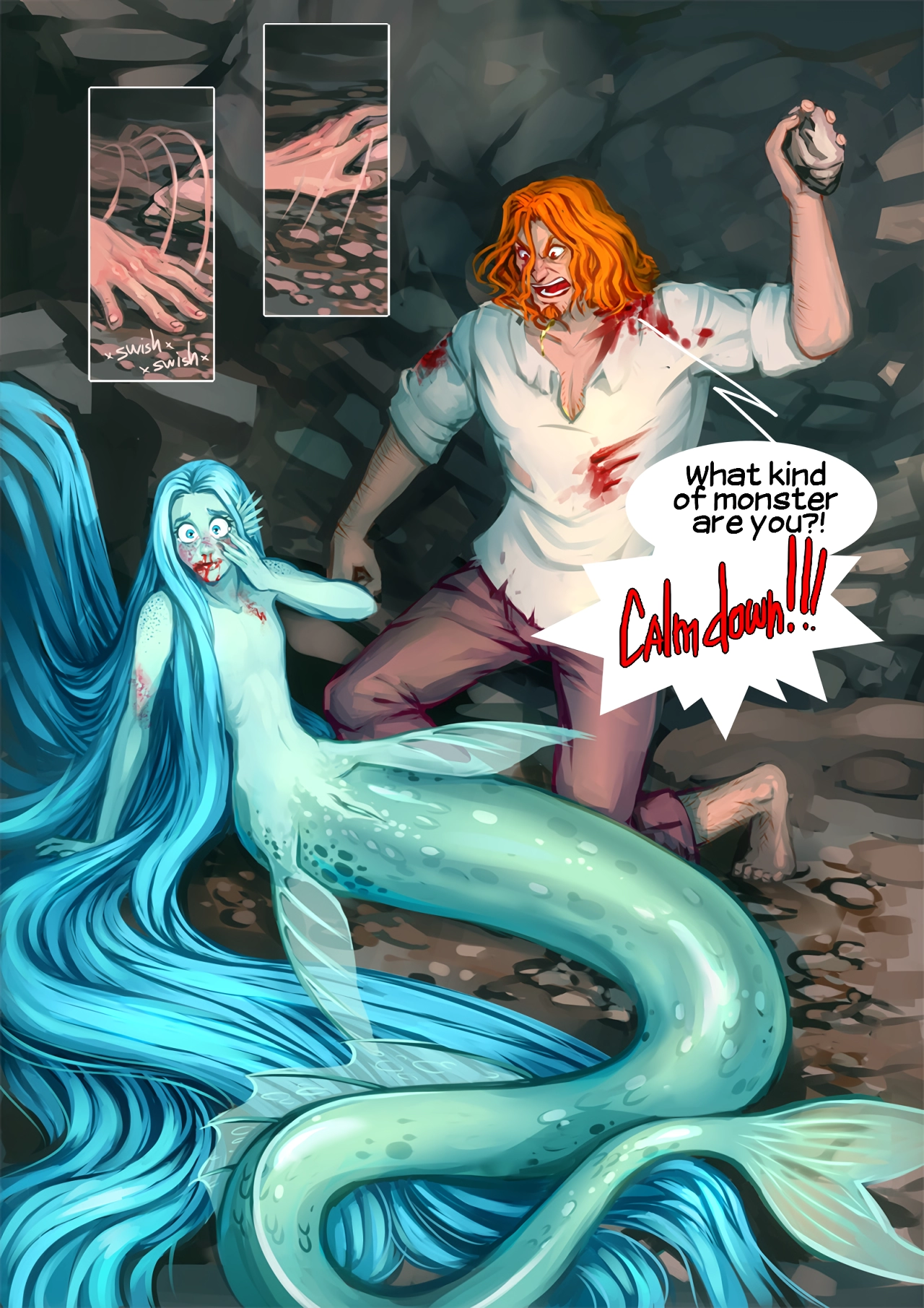 Ishaar`s children porn comic picture 7