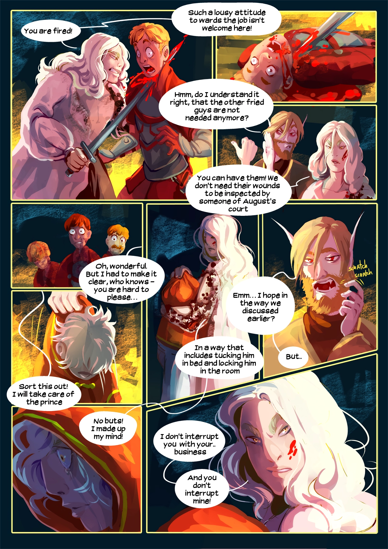 Ishaar`s children porn comic picture 70