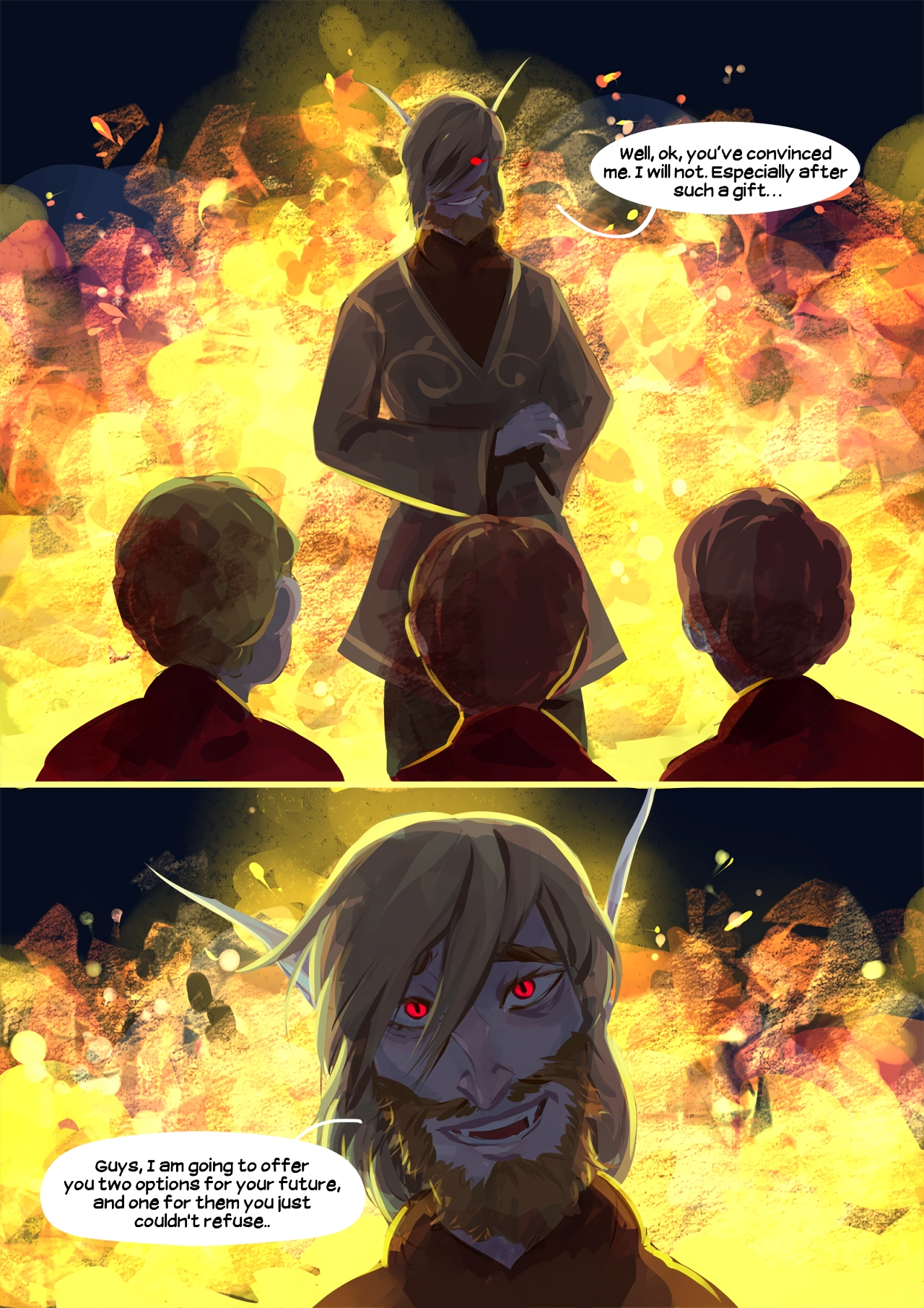 Ishaar`s children porn comic picture 71