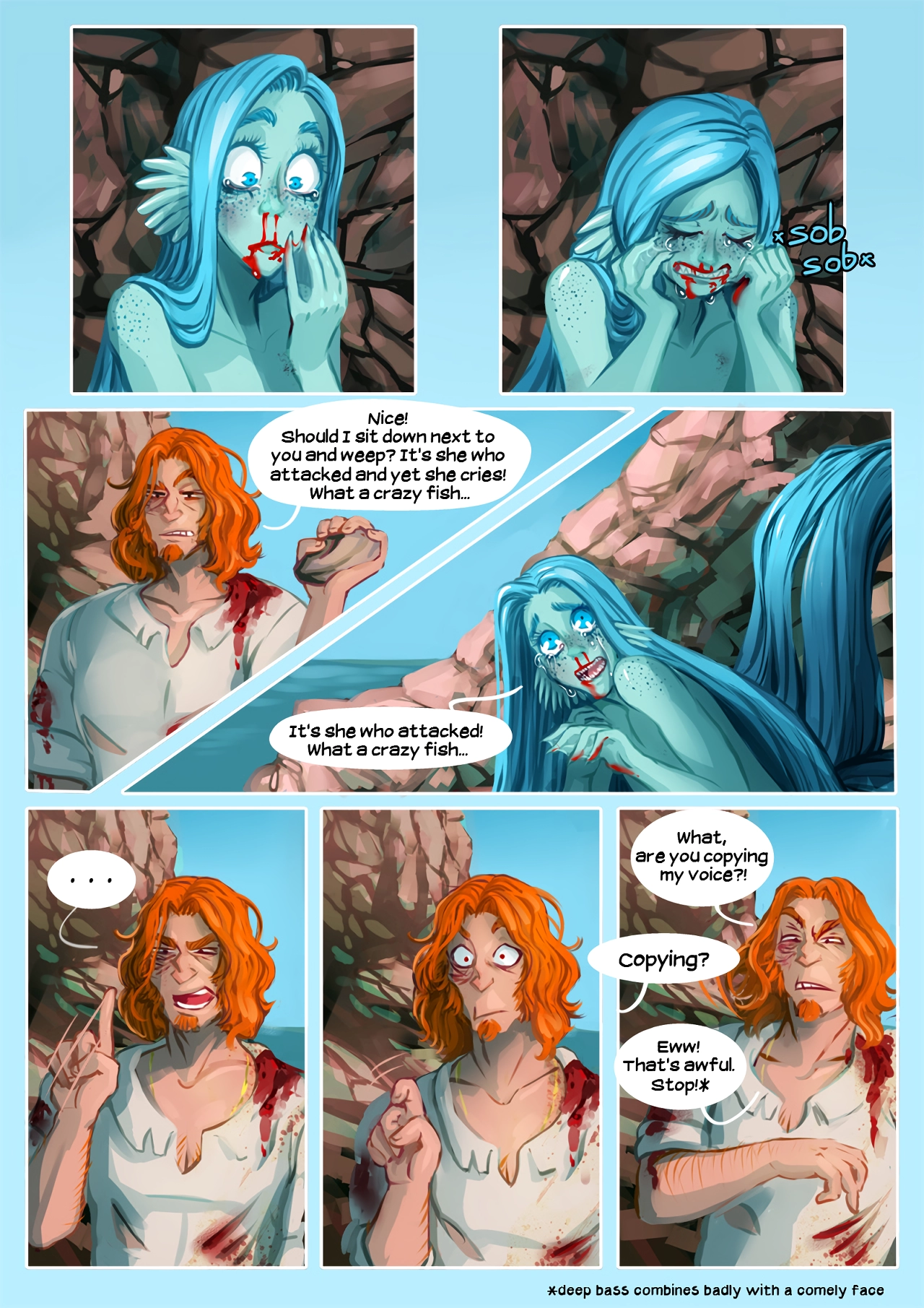 Ishaar`s children porn comic picture 8