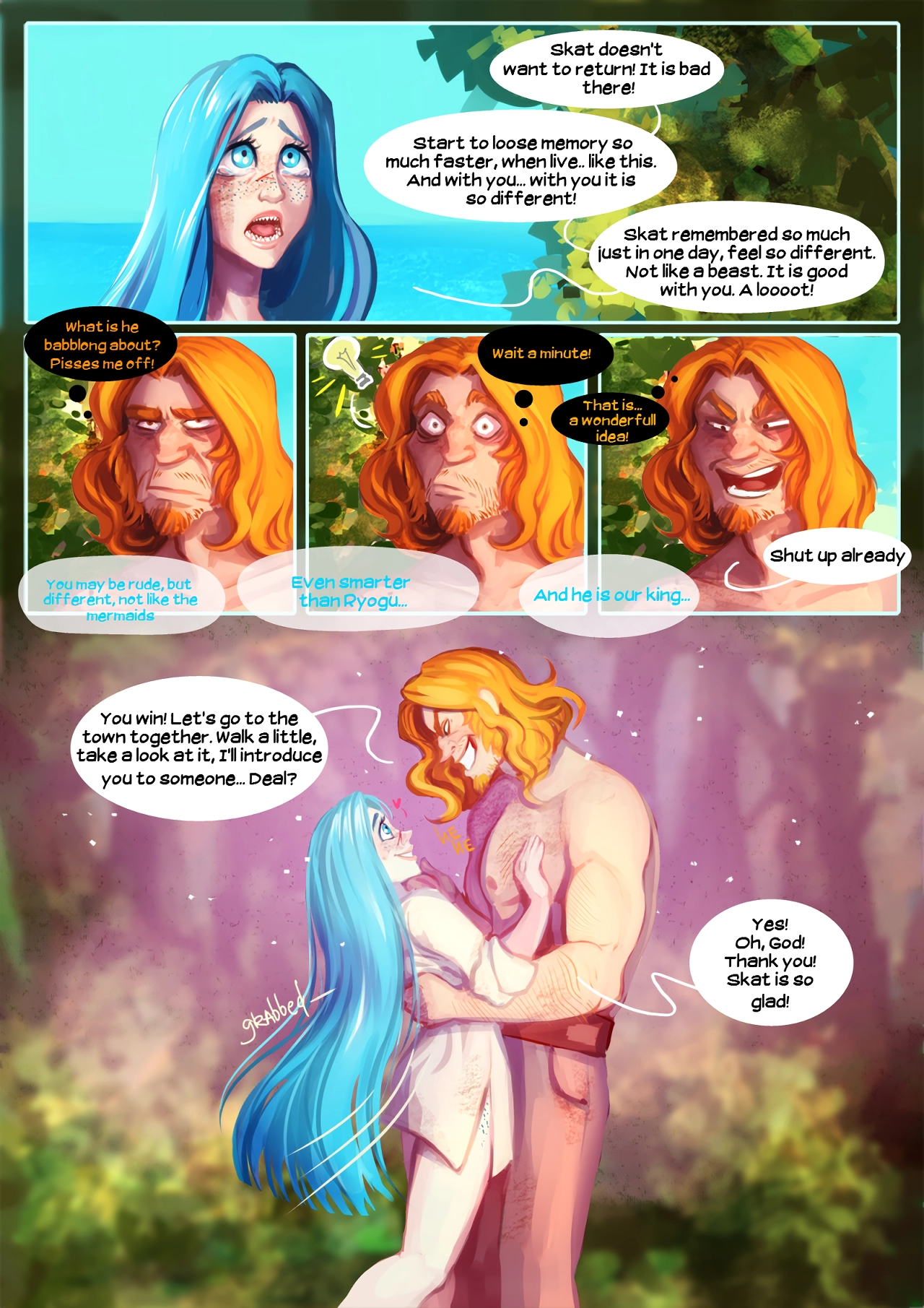 Ishaar`s children porn comic picture 83