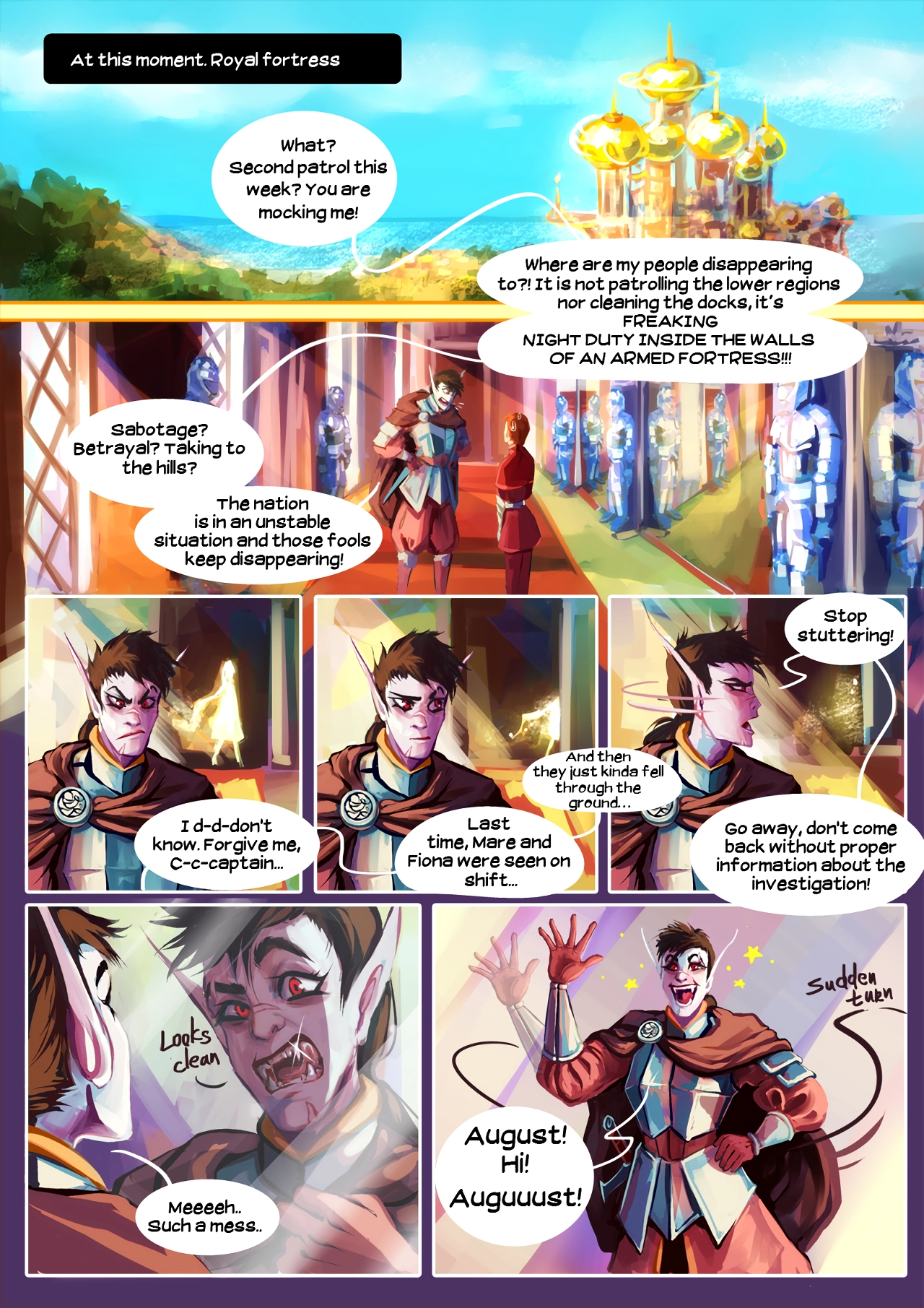 Ishaar`s children porn comic picture 84