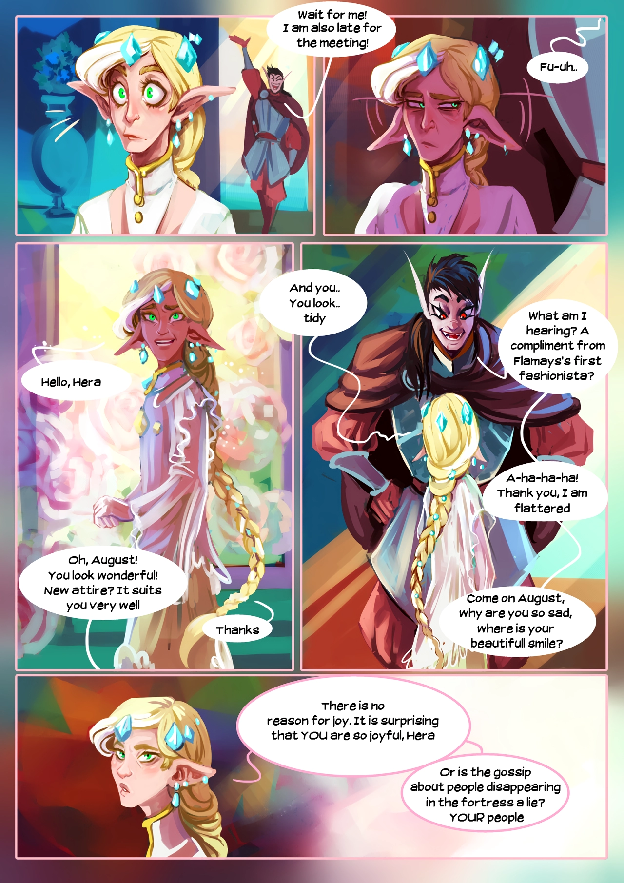 Ishaar`s children porn comic picture 85