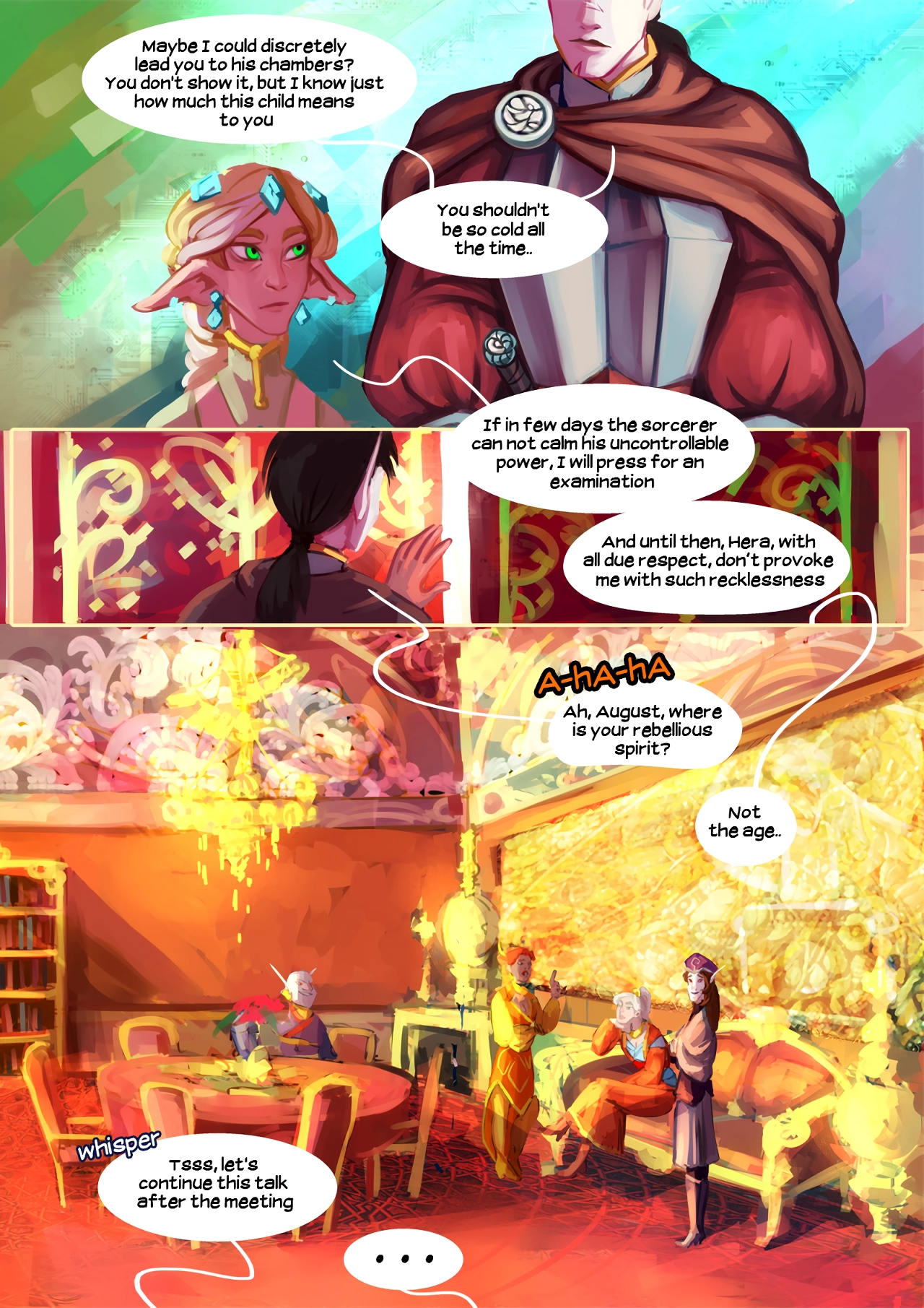 Ishaar`s children porn comic picture 87