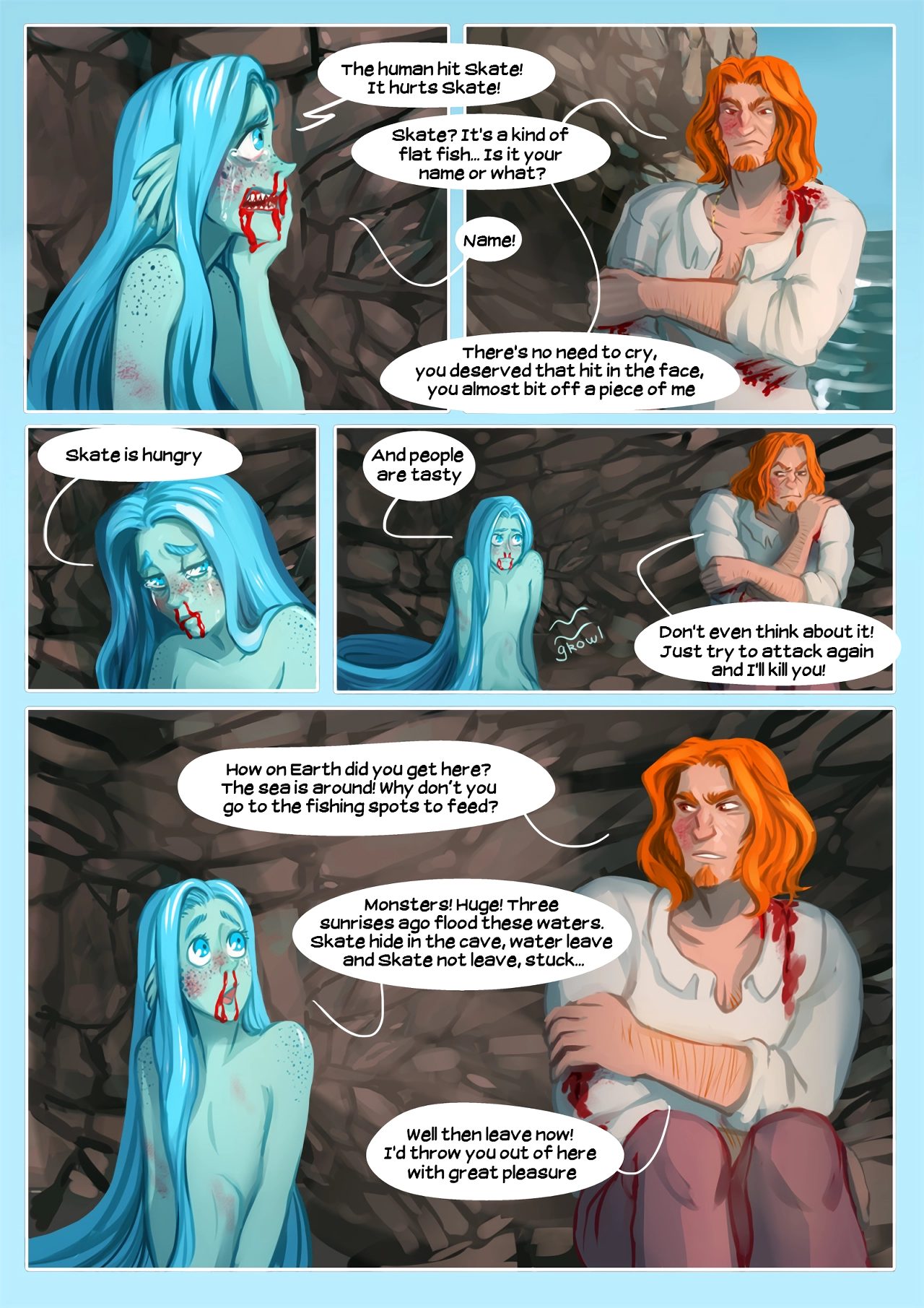 Ishaar`s children porn comic picture 9