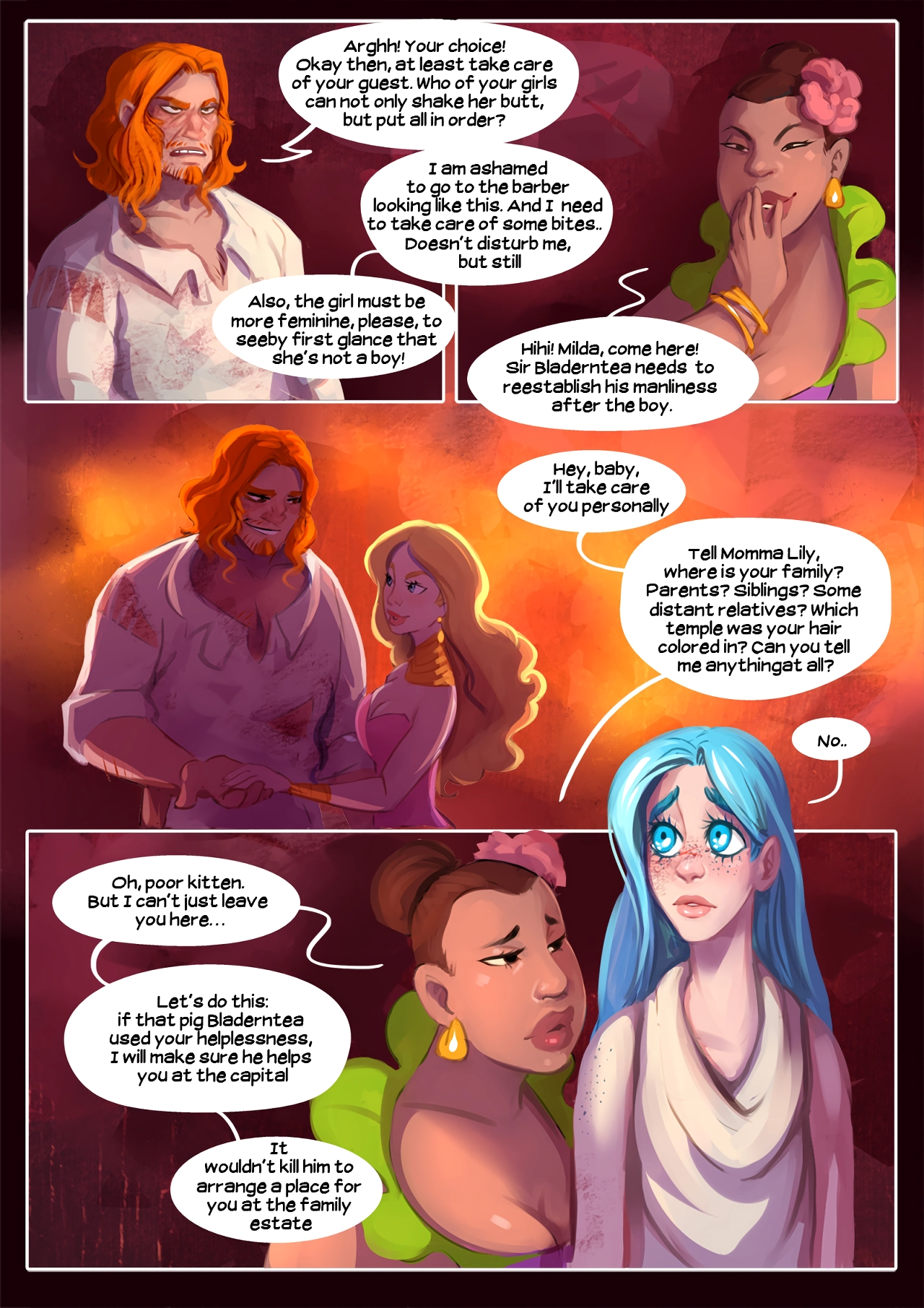 Ishaar`s children porn comic picture 93