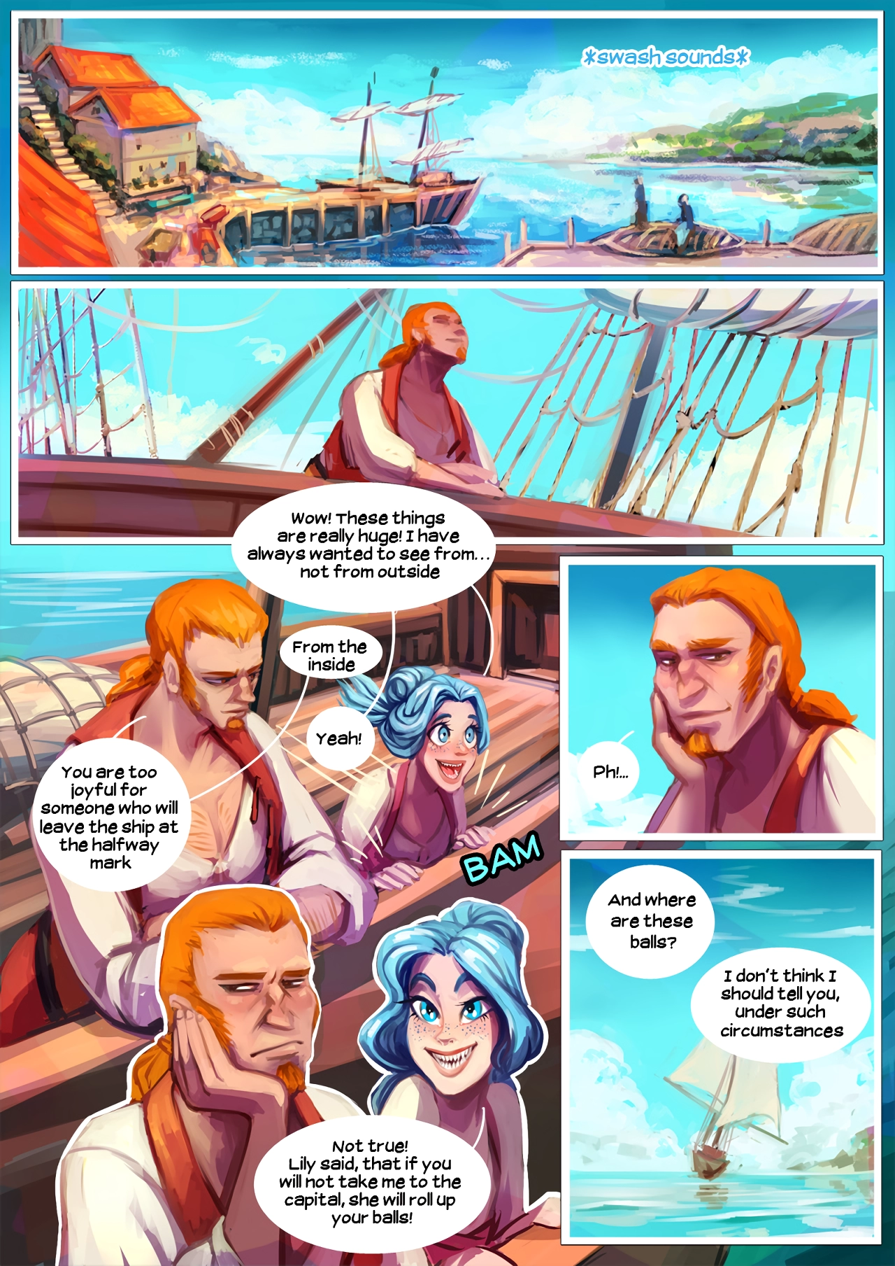 Ishaar`s children porn comic picture 99