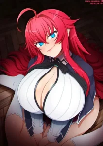 Issei and rias alone time porn comic picture 1
