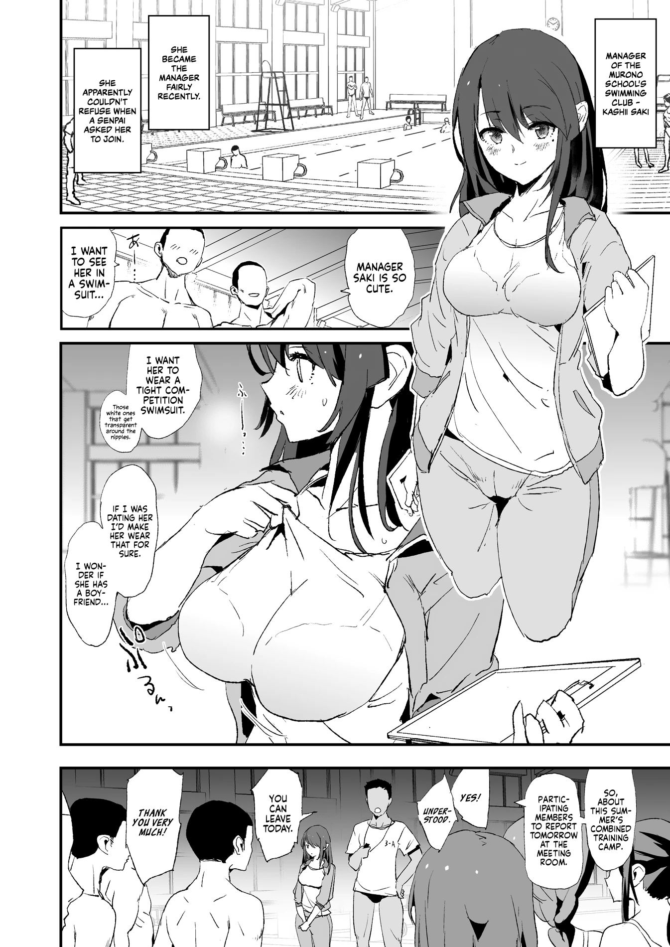 It seems your girlfriend is going to the cock sleeve camp | Omae no Nee-chan Onaho Gasshuku Itteru Rashii ze porn comic picture 3