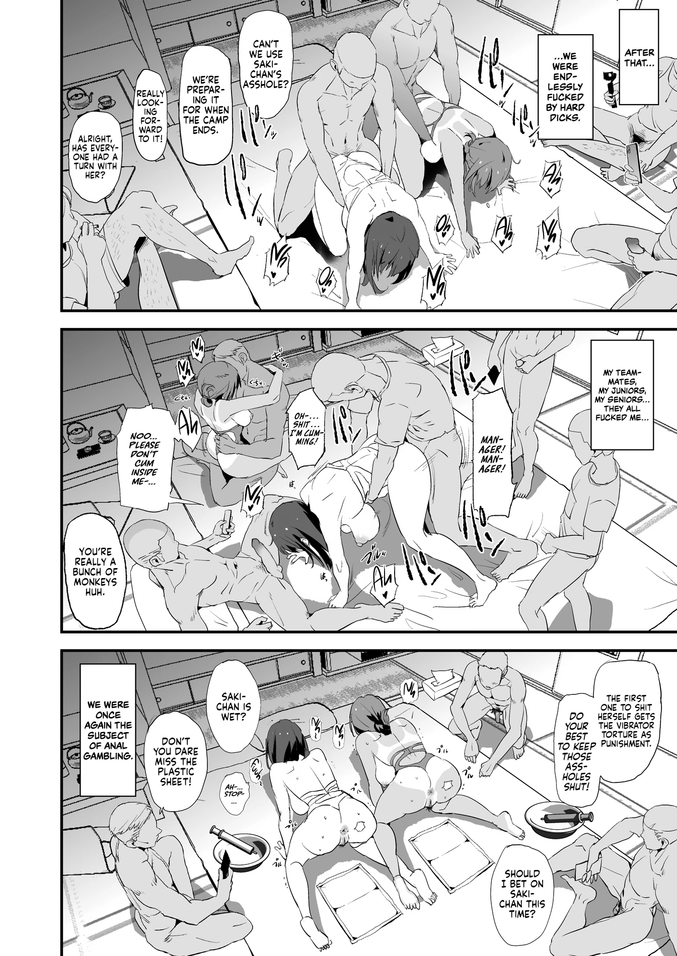 It seems your girlfriend is going to the cock sleeve camp | Omae no Nee-chan Onaho Gasshuku Itteru Rashii ze porn comic picture 33