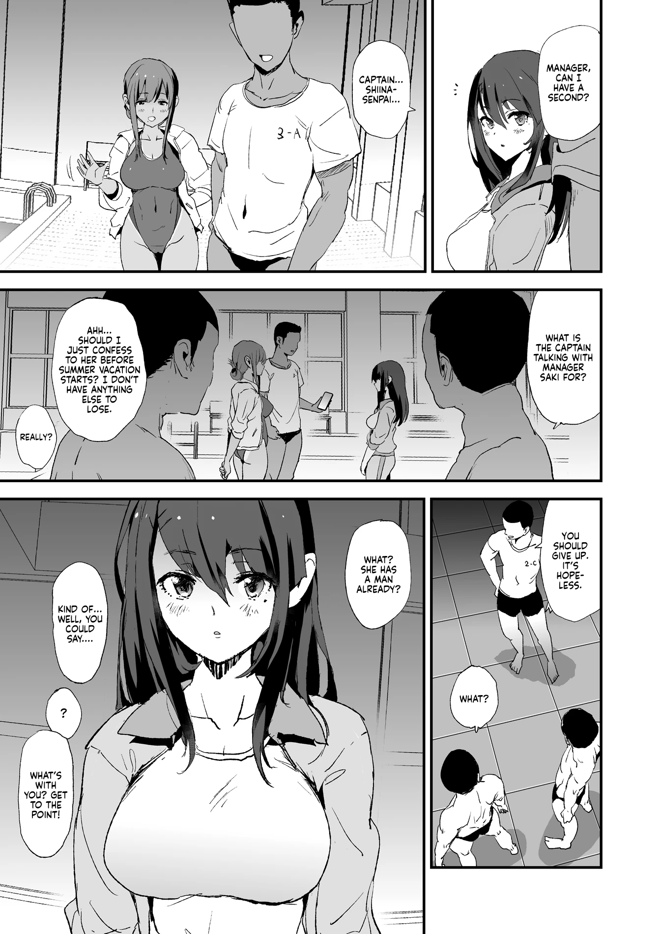 It seems your girlfriend is going to the cock sleeve camp | Omae no Nee-chan Onaho Gasshuku Itteru Rashii ze porn comic picture 4