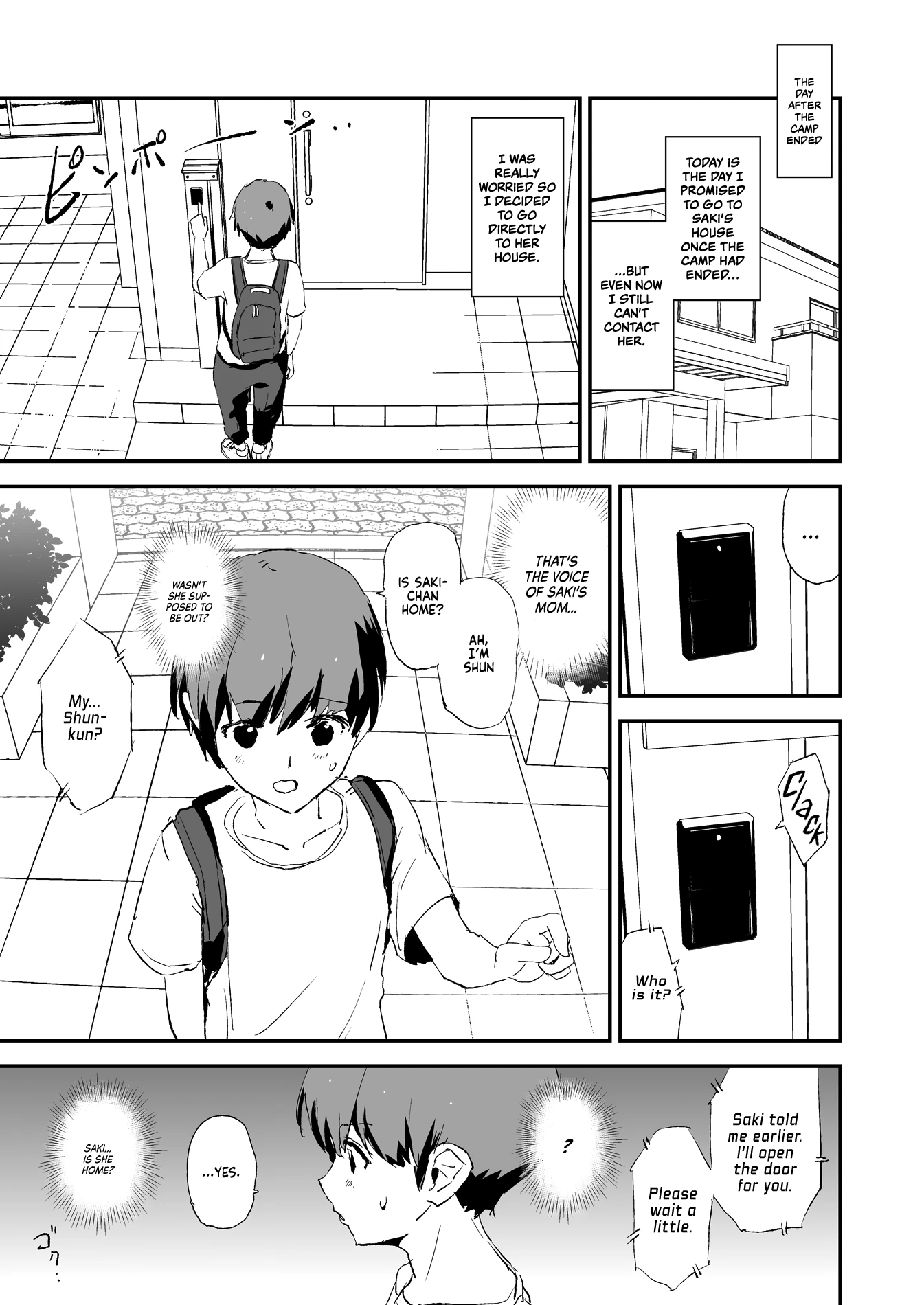 It seems your girlfriend is going to the cock sleeve camp | Omae no Nee-chan Onaho Gasshuku Itteru Rashii ze porn comic picture 40