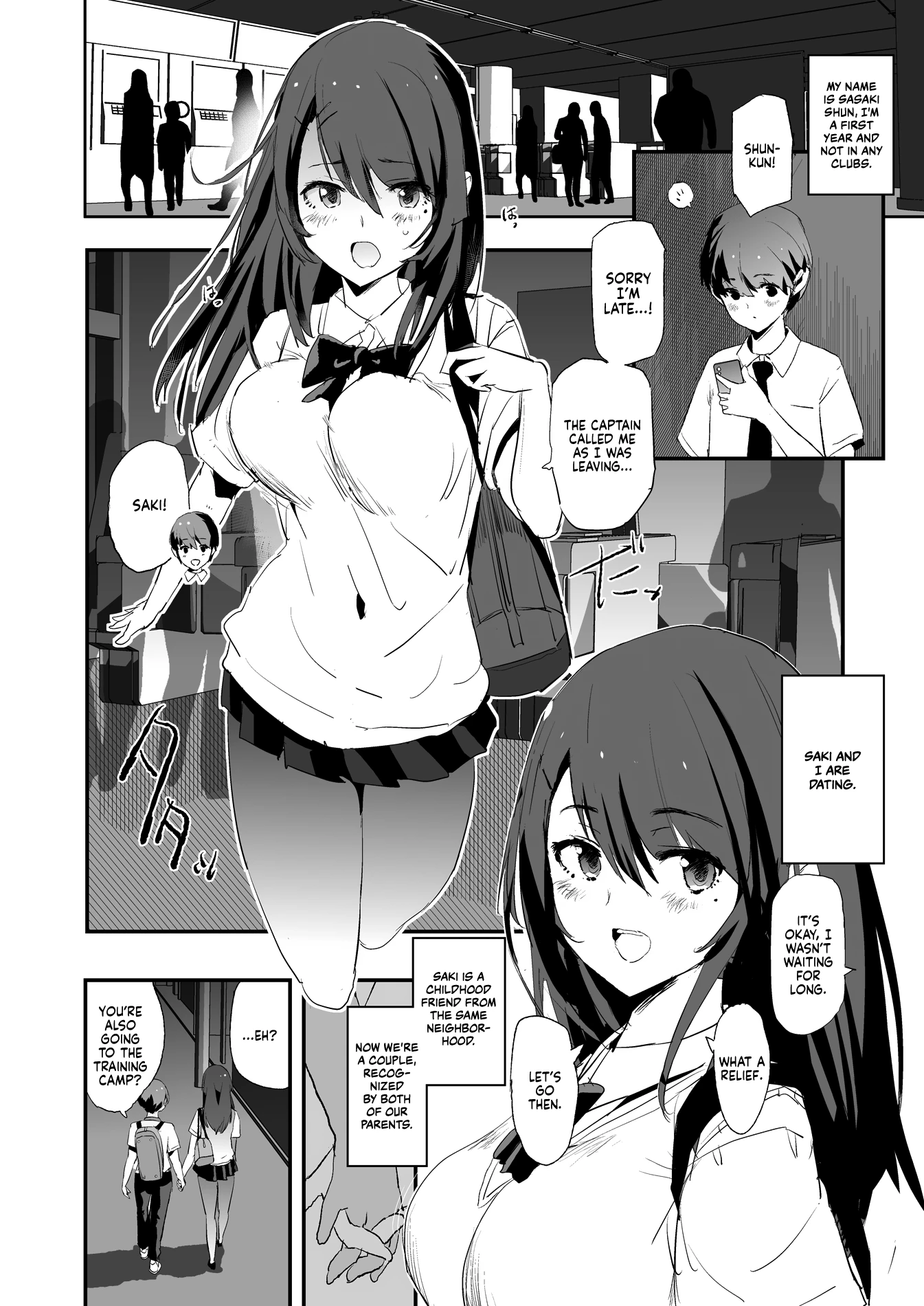 It seems your girlfriend is going to the cock sleeve camp | Omae no Nee-chan Onaho Gasshuku Itteru Rashii ze porn comic picture 5