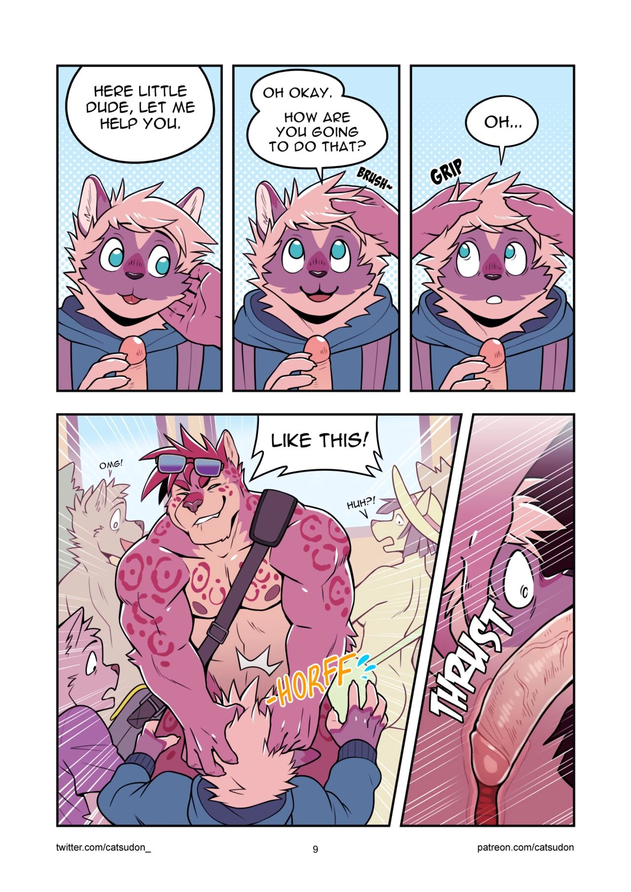 It's a Good Day to Go to the Nude Beach porn comic picture 10