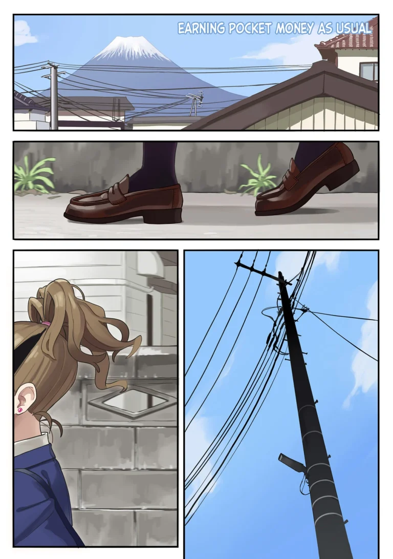Itsumodoori no Okozukai Kasegi porn comic picture 2