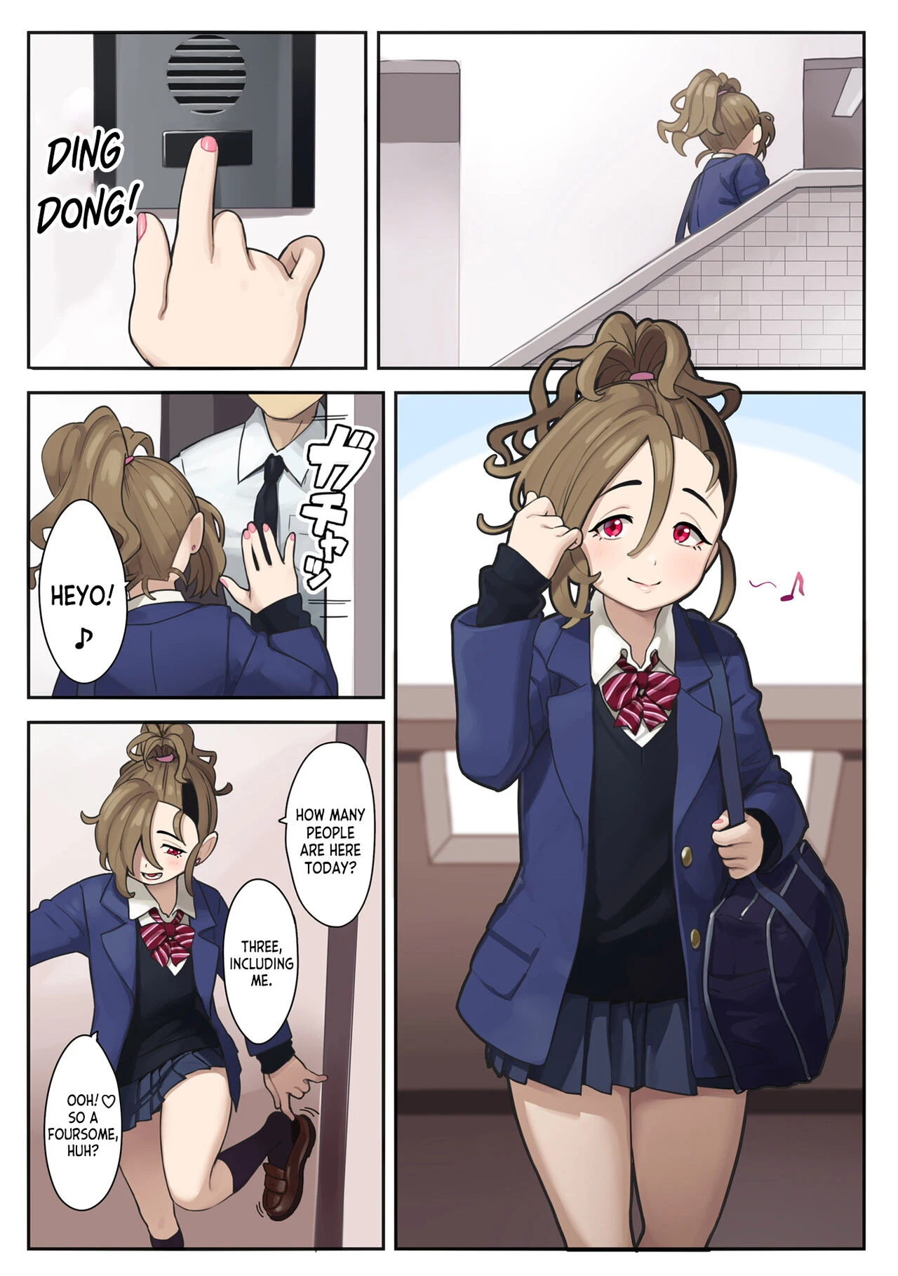 Itsumodoori no Okozukai Kasegi porn comic picture 3