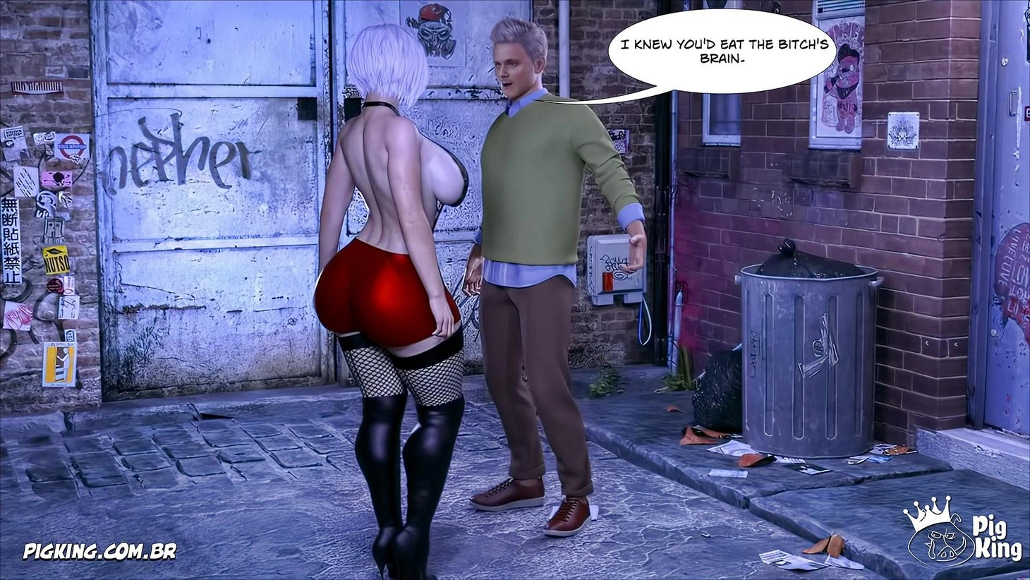 IZombie 3 porn comic picture 47