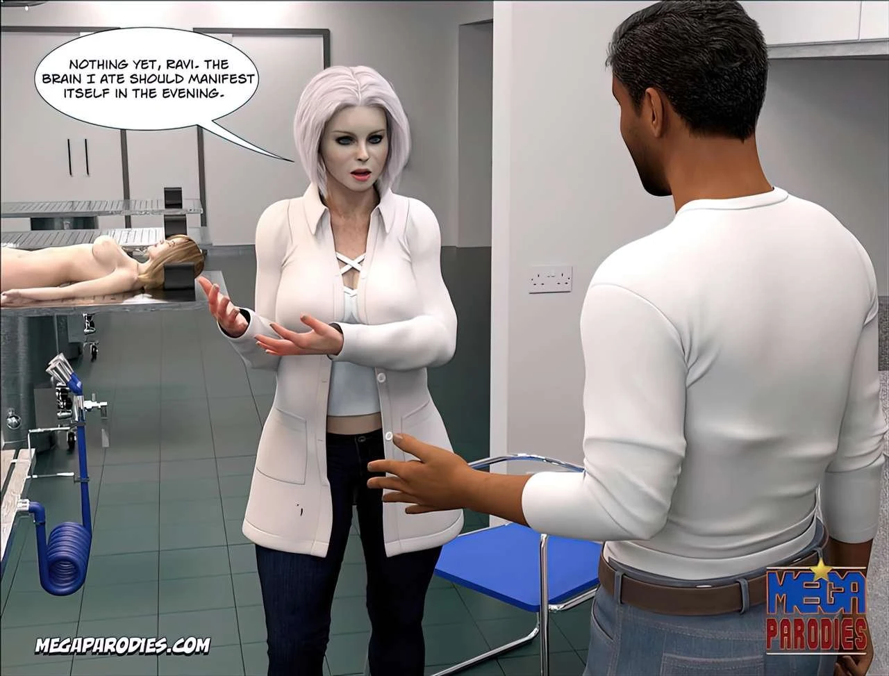 iZombie porn comic picture 13