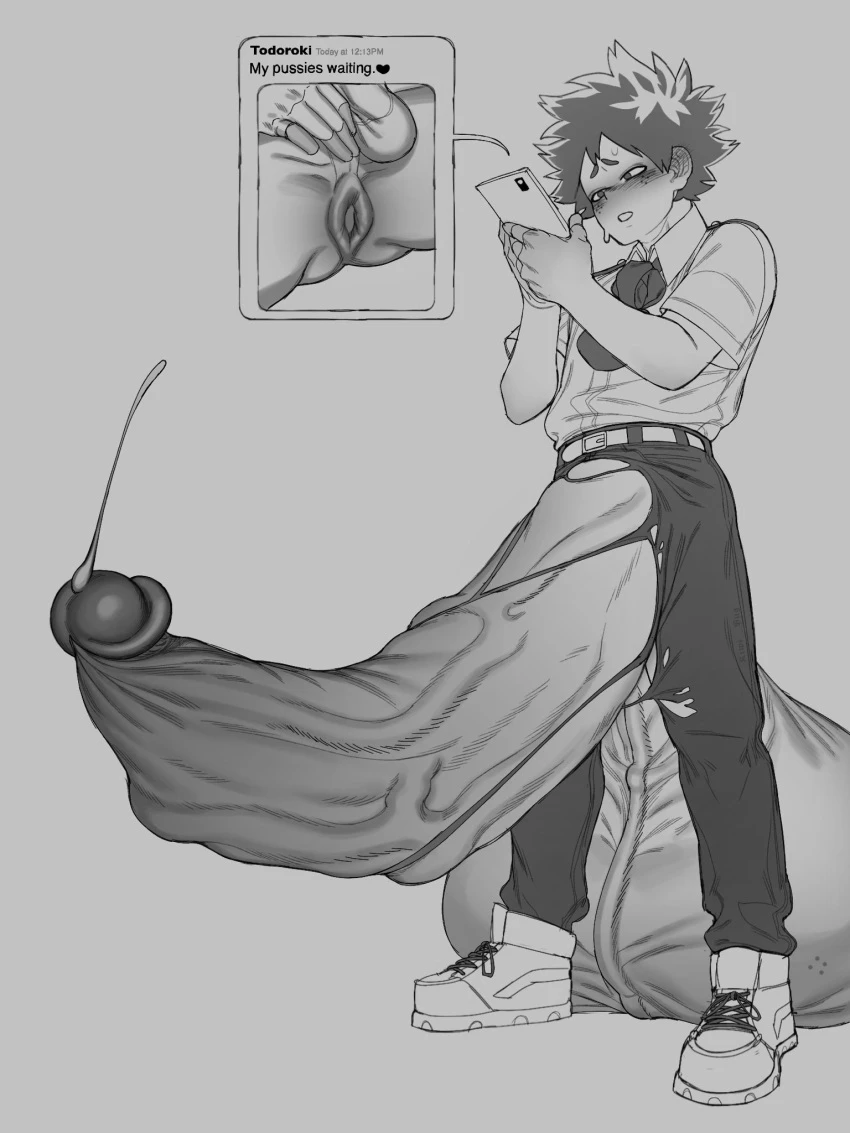 Izuku X Todoroki porn comic picture 18