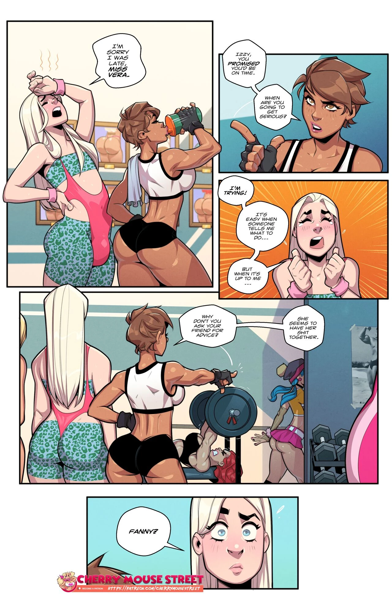 Izzy: A Day In The Life porn comic picture 7