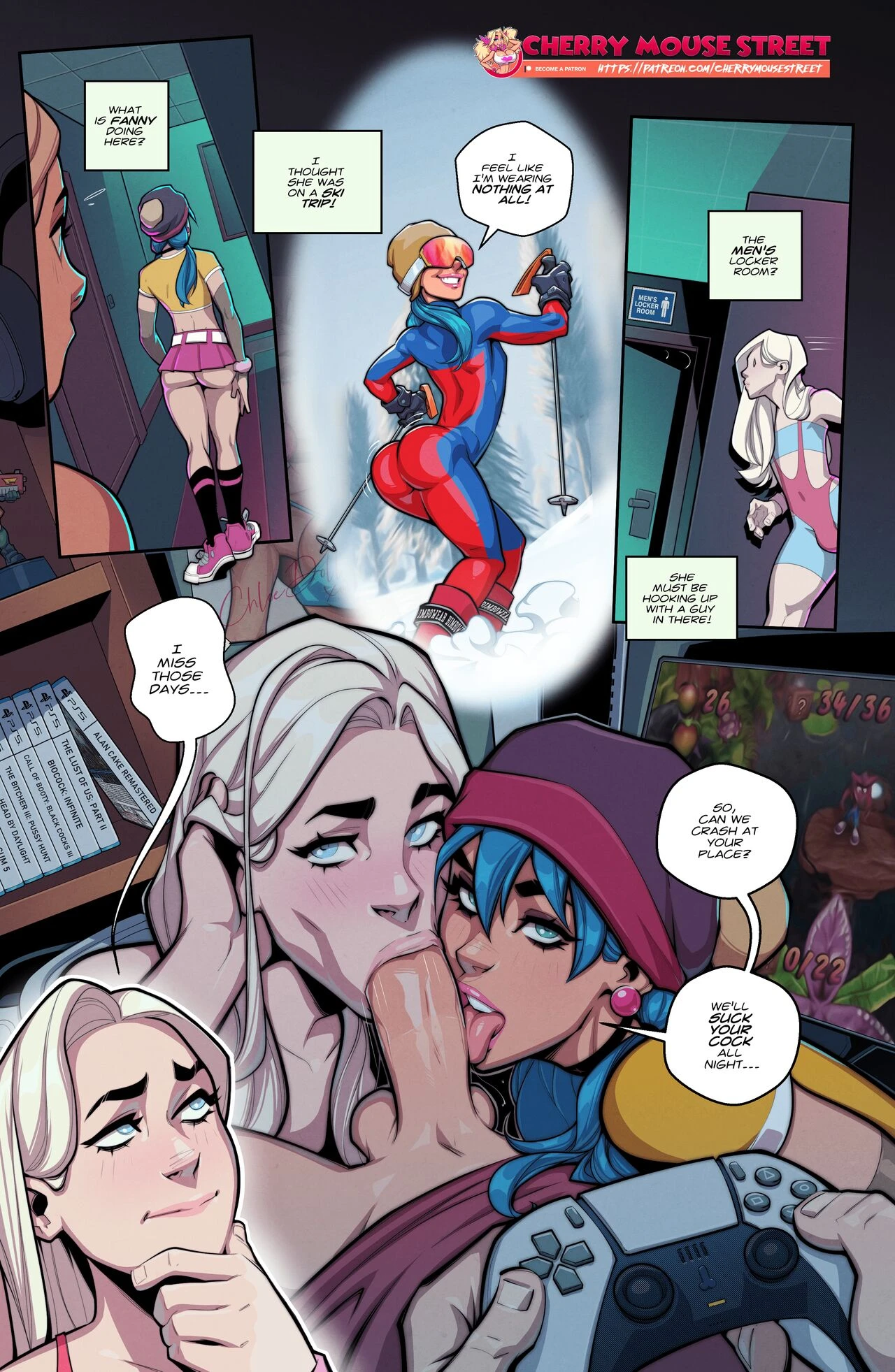 Izzy: A Day In The Life porn comic picture 8