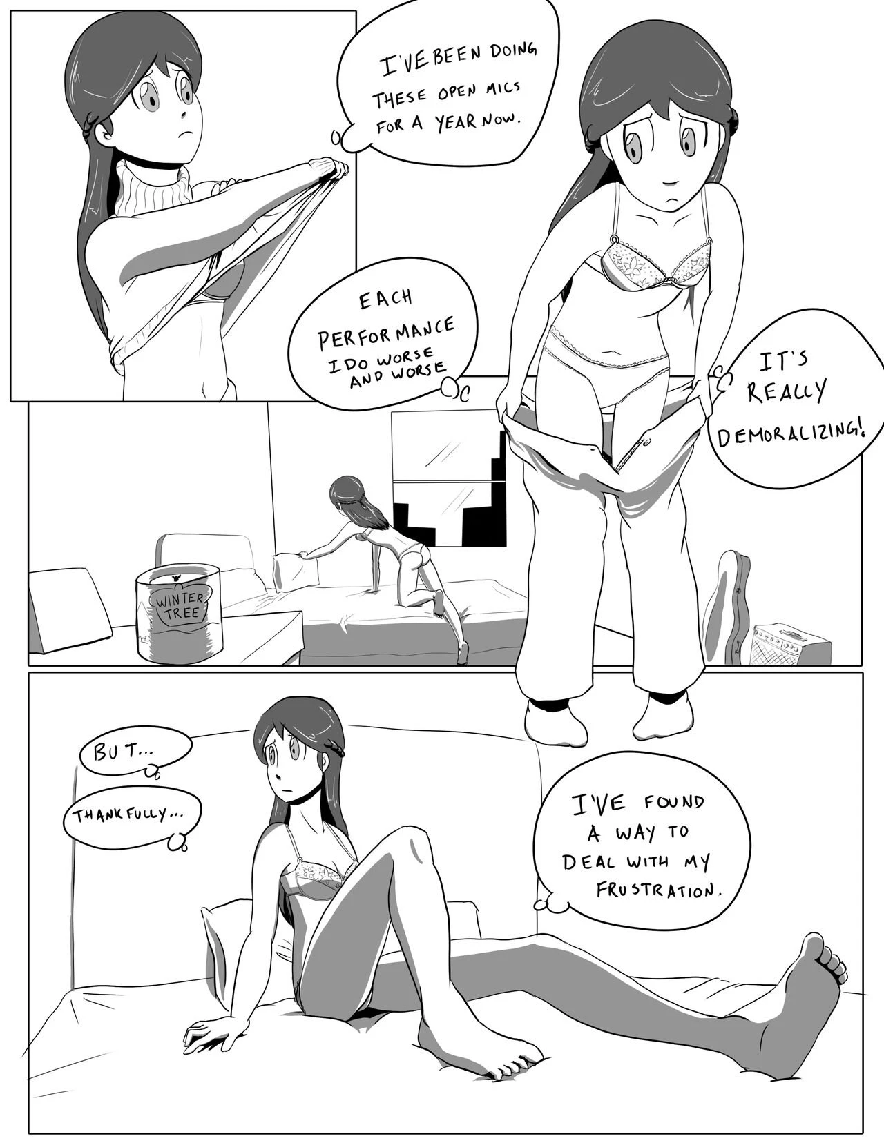 Jade's Disappointing Performance porn comic picture 2