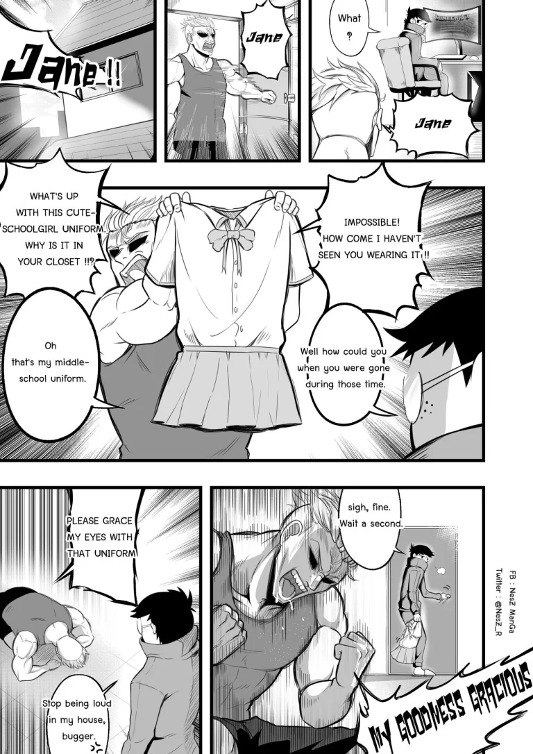 Jane - Tomboy GF porn comic picture 25