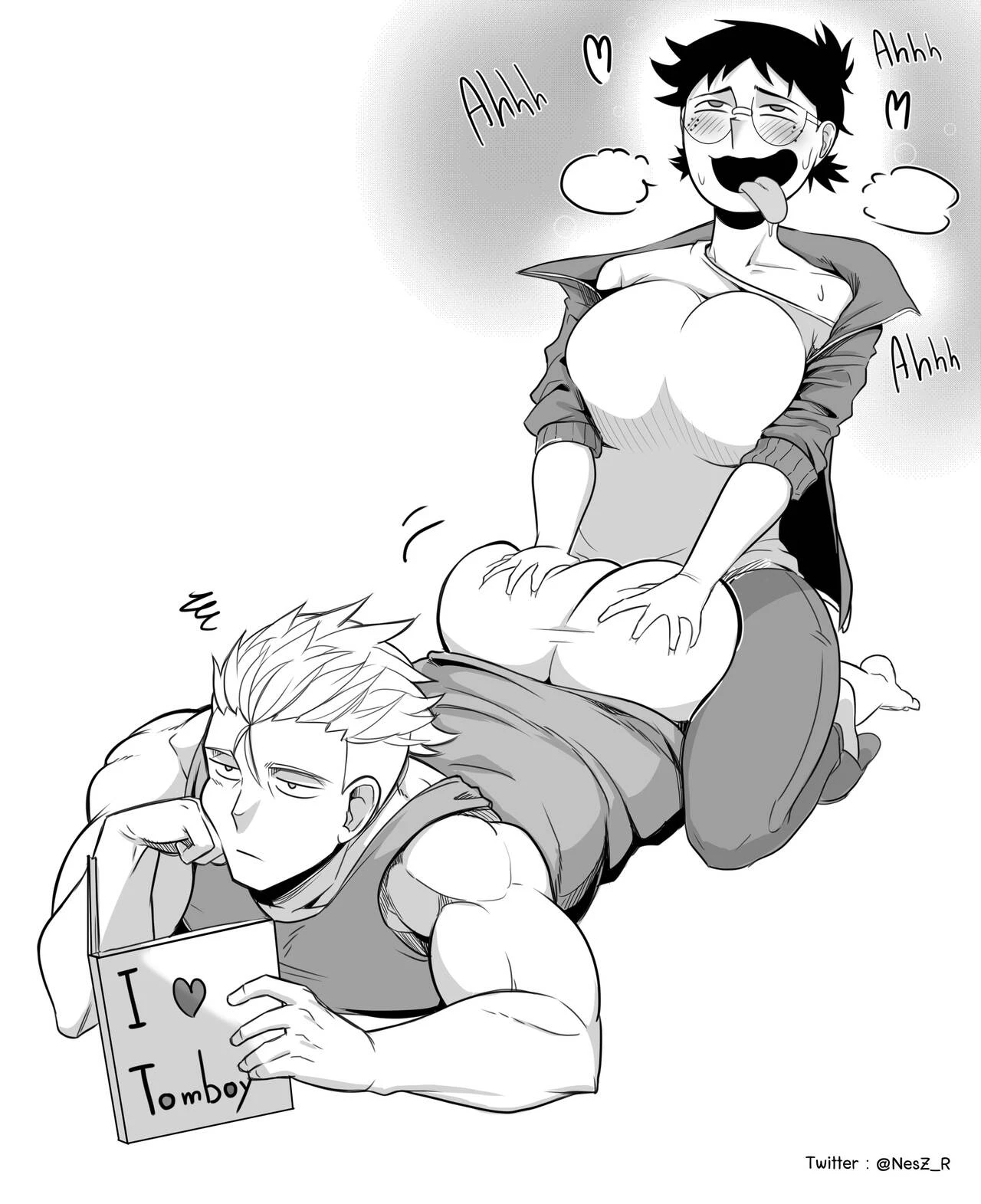 Jane - Tomboy GF porn comic picture 36