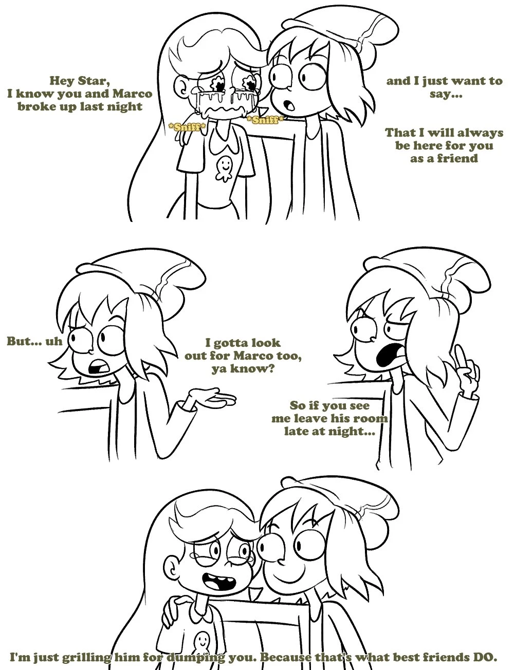 Janna x Marco porn comic picture 1