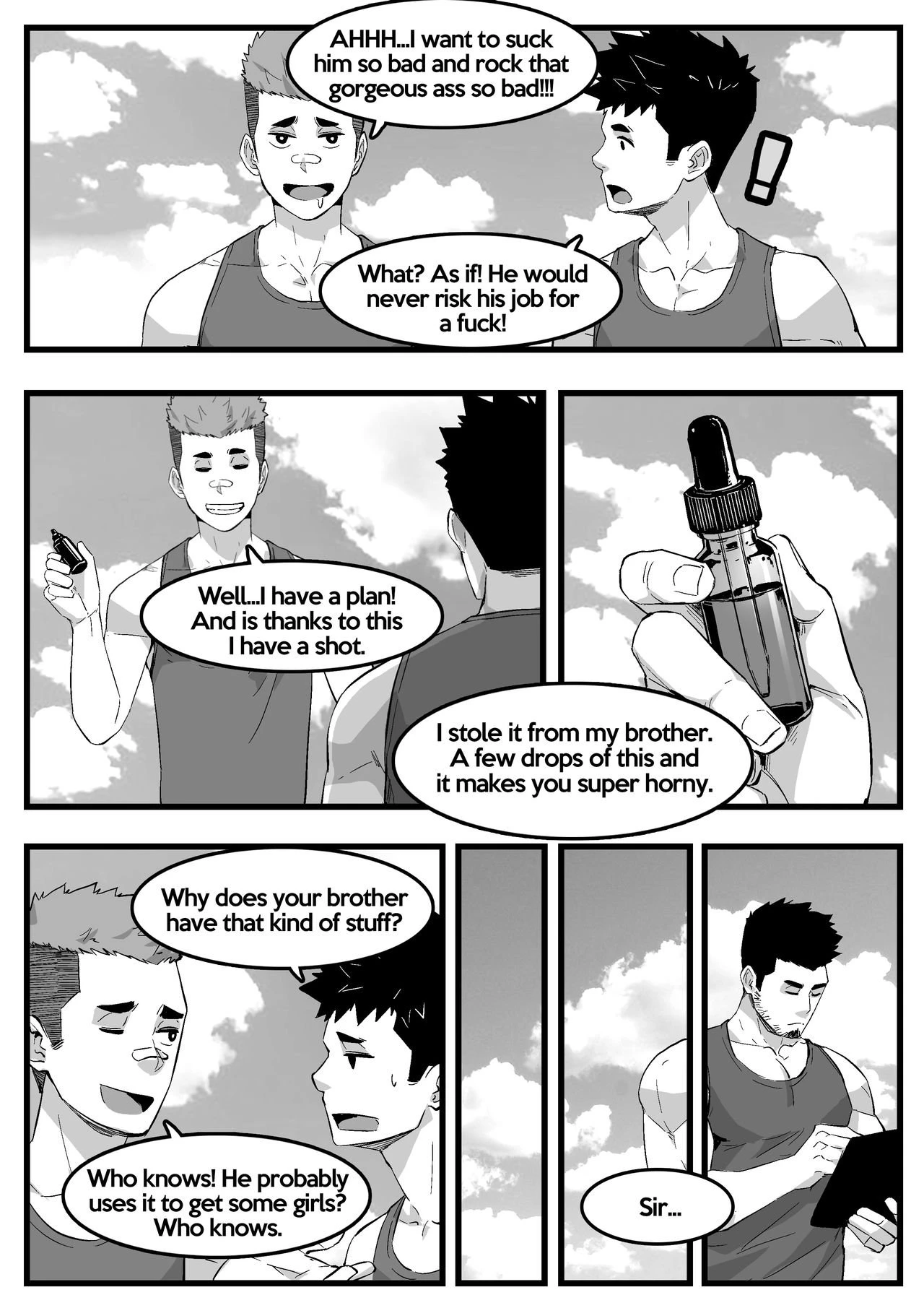 January and February Comic porn comic picture 3