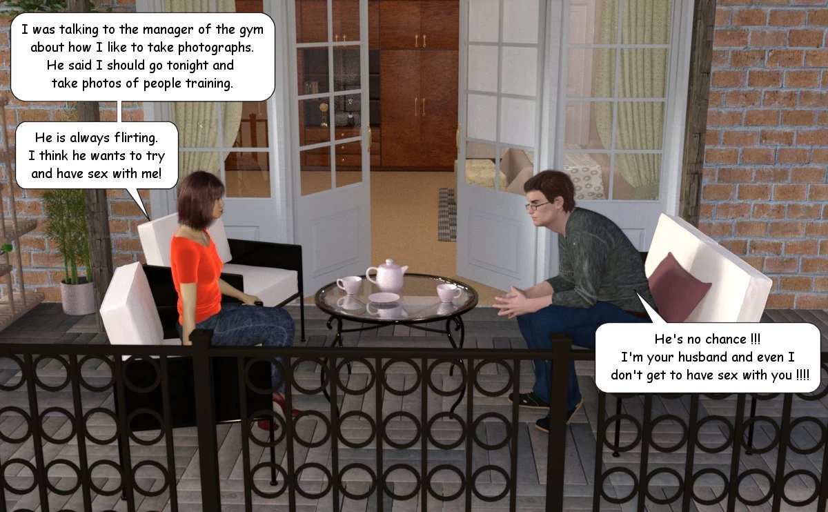 Jap Wife Need BBC porn comic picture 1