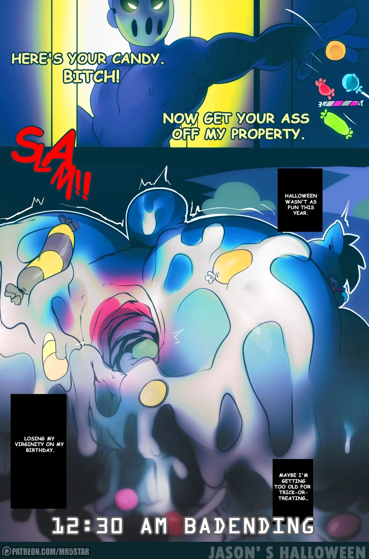 Jason's Halloween (Bad & Good ending) porn comic picture 7