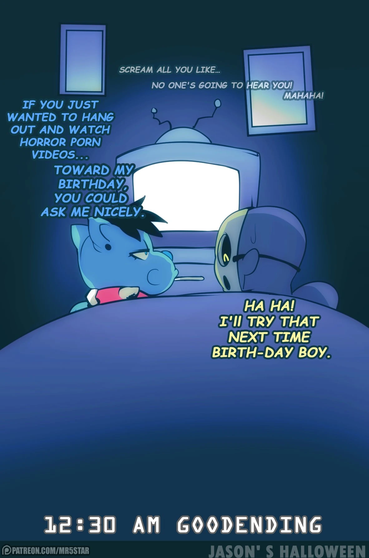 Jason's Halloween (Bad & Good ending) porn comic picture 8