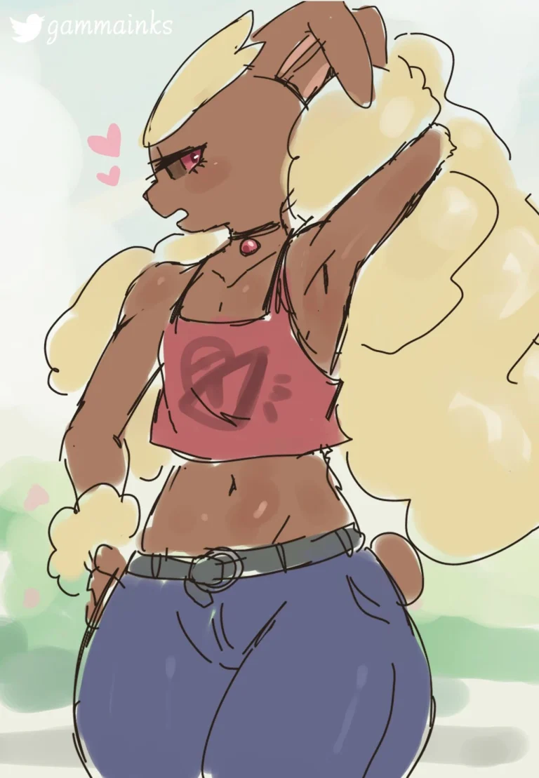 Jayden The Lopunny porn comic picture 1